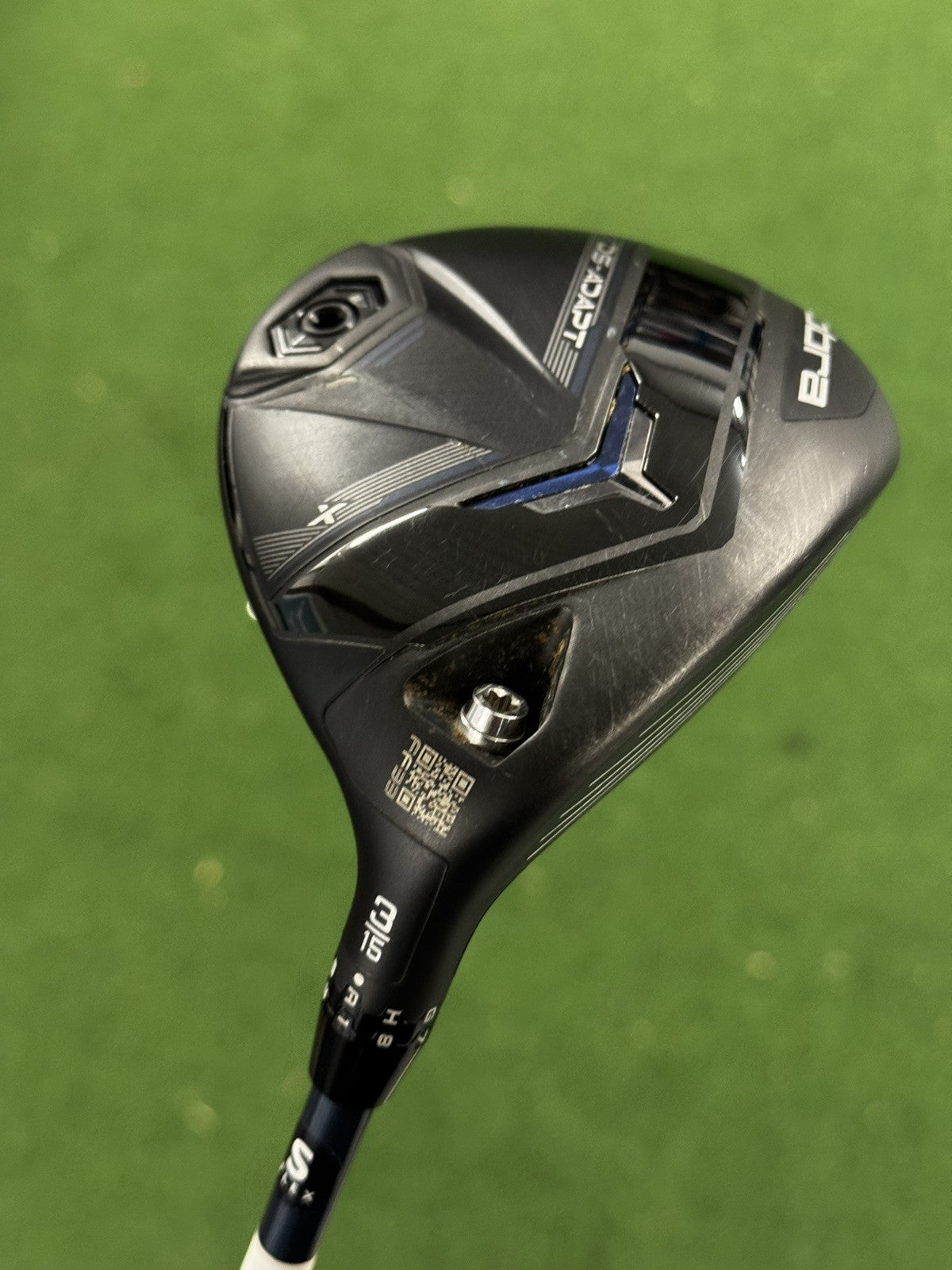 Cobra DS-Adapt X #3 Wood 15 Degree Stiff Flex Denali Blue 60 Shaft