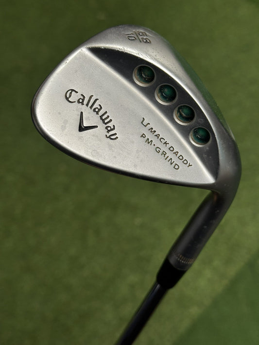Callaway Mack Daddy PM Grind Lob Wedge 58 Degree Wedge Flex KBS Shaft