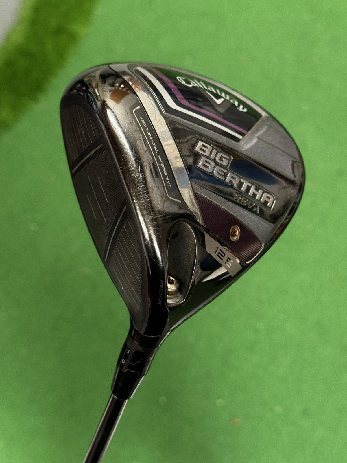 Callaway Left Hand Ladies Big Bertha Reva Driver 12.5 Degree Ladies Flex Shaft