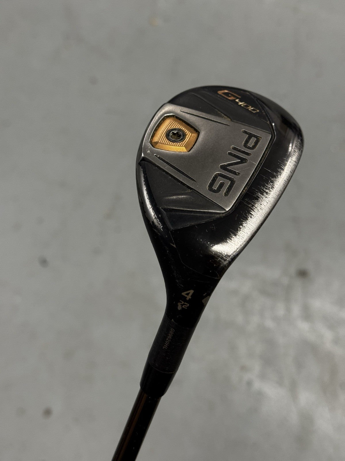 Ping G400 #4 Hybrid 22 Degree Senior Flex Ping Alta CB 70 Shaft