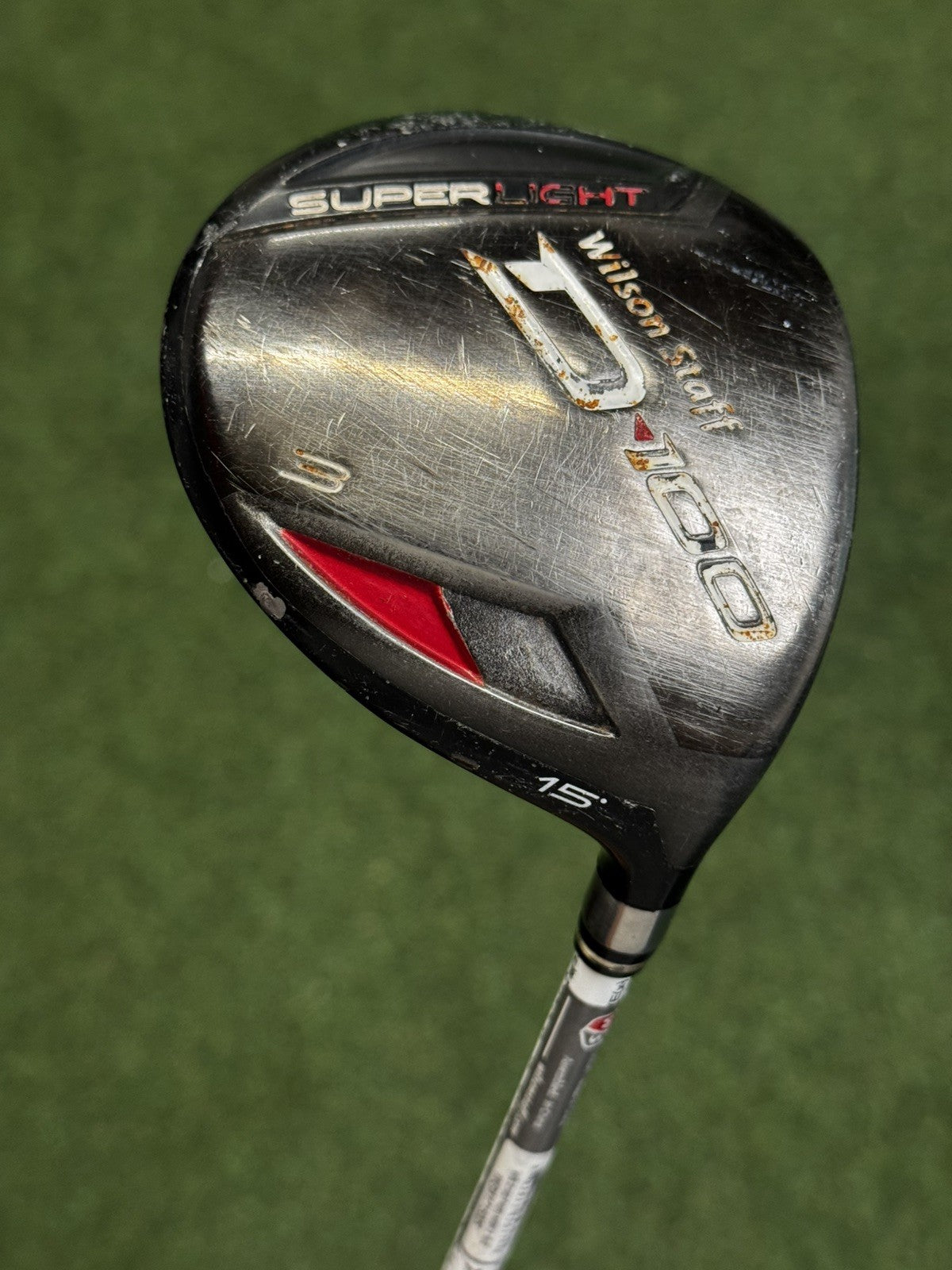 Wilson Staff D100 3 Wood 15 Degree Regular Flex Matrix Ozik Shaft