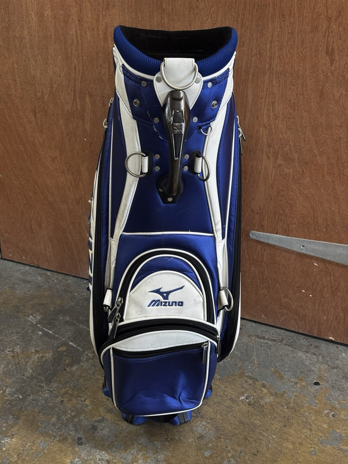 Mizuno Tour Cart Bag White/blue *Used*