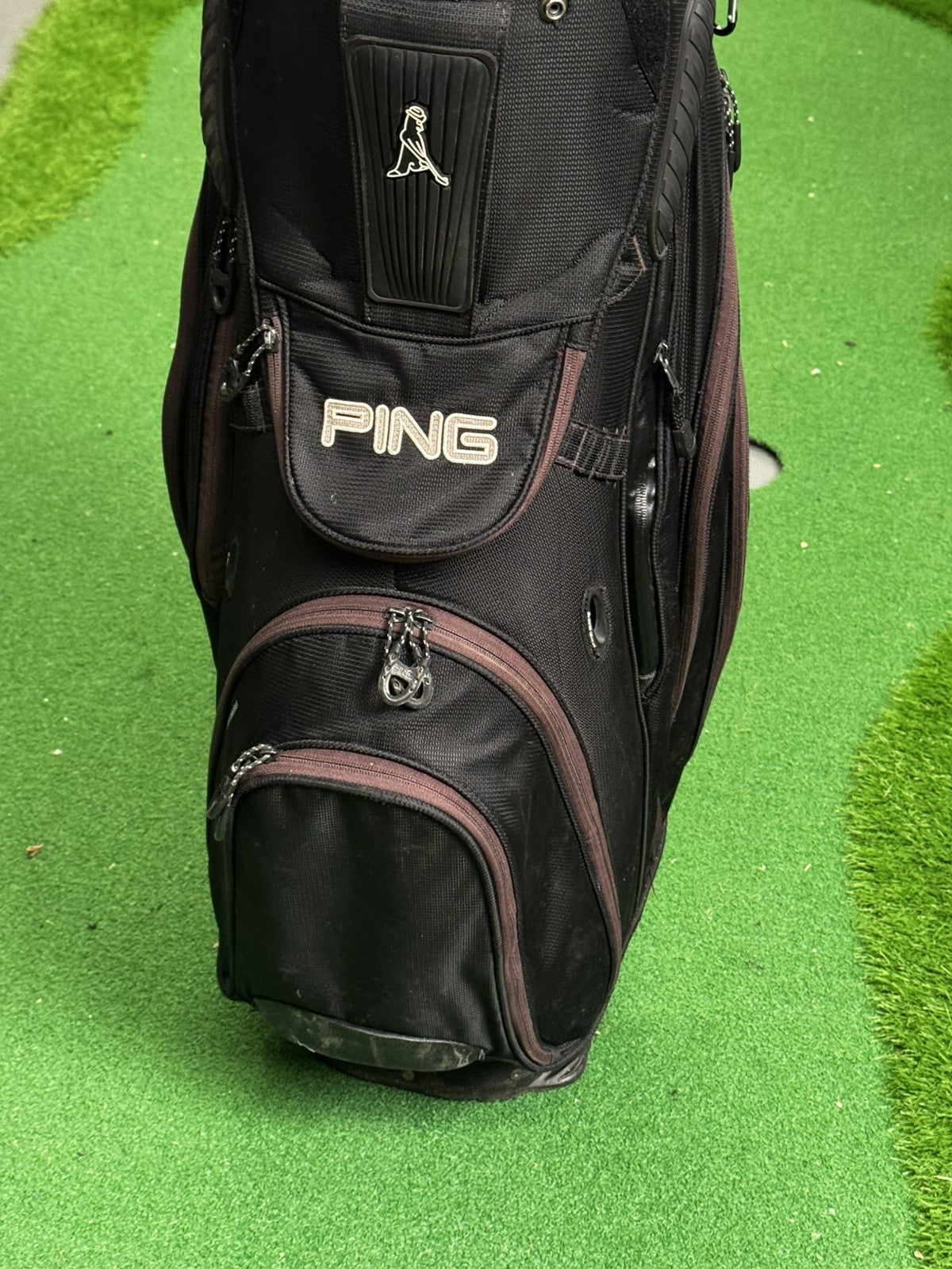 Ping Golf Black Cart Bag 14 Way 