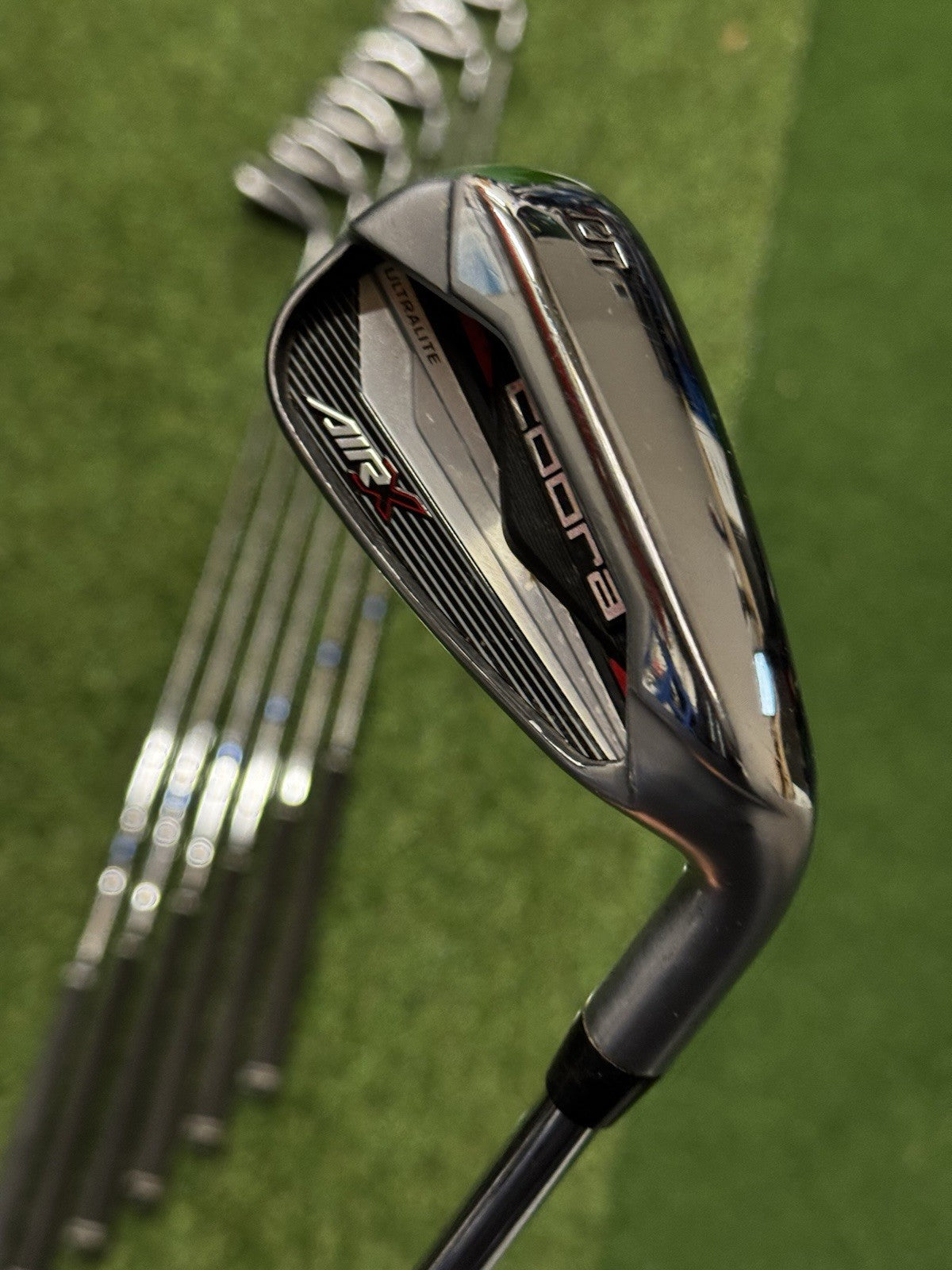 Cobra Air-X Iron Set 5-PW+SW Stiff Flex Cobra Steel Shafts