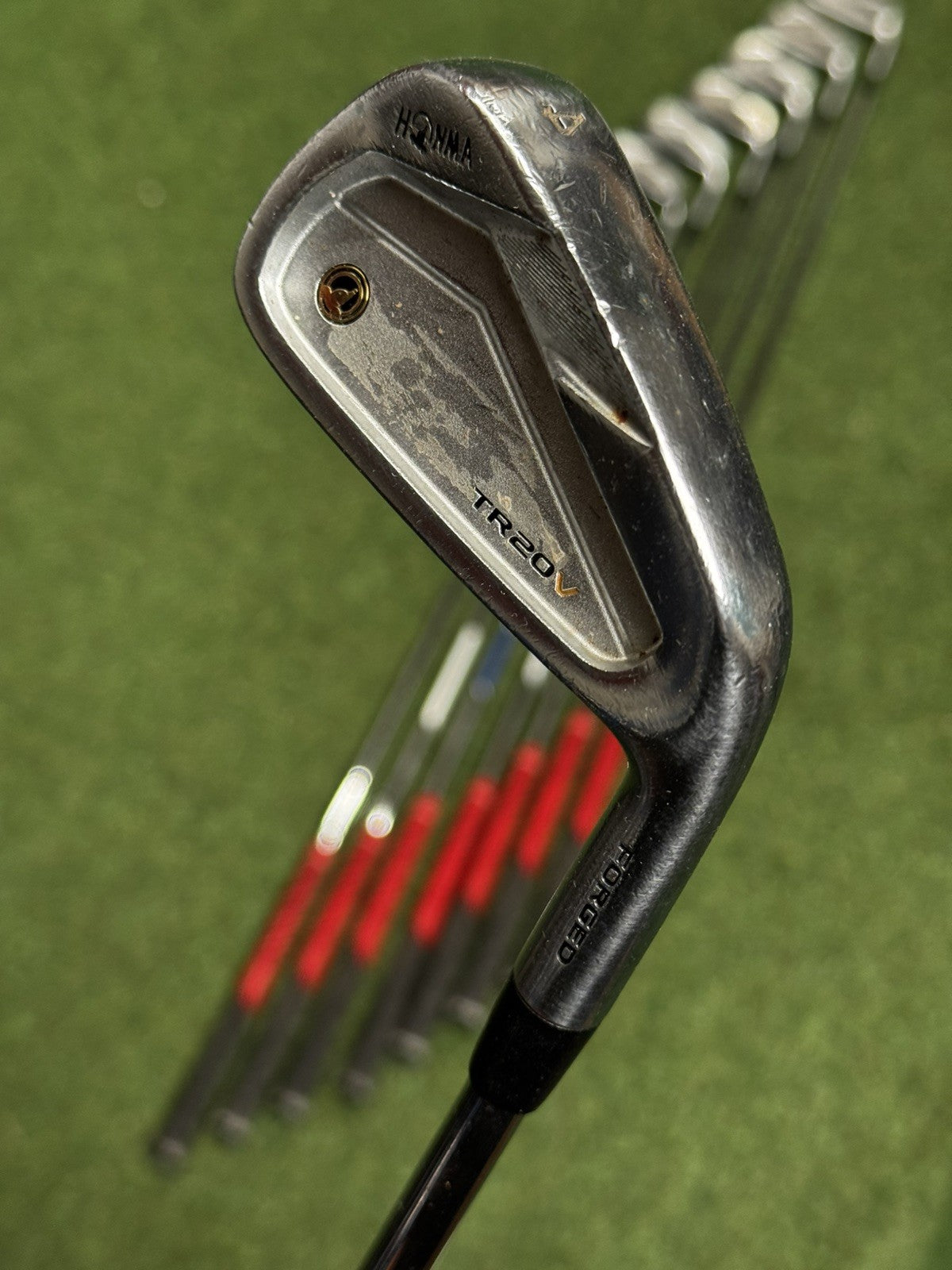 Honma TR20 V Iron Set 4-GW X Stiff Flex Project X 6.5 Steel Shafts