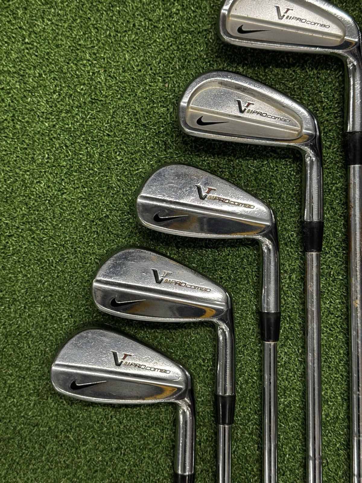 Nike VR Pro Iron Combo Set 4-PW Stiff Flex KBS Tour Shafts