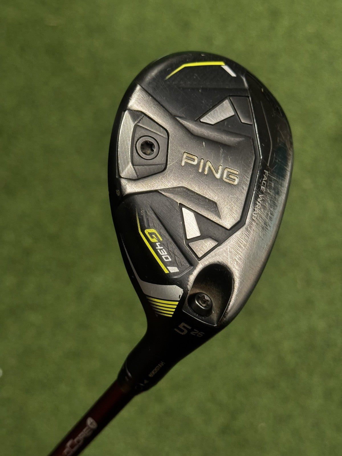 Ping G430 5 Hybrid 26 Degree Regular Flex Ventus Red Velacore Shaft