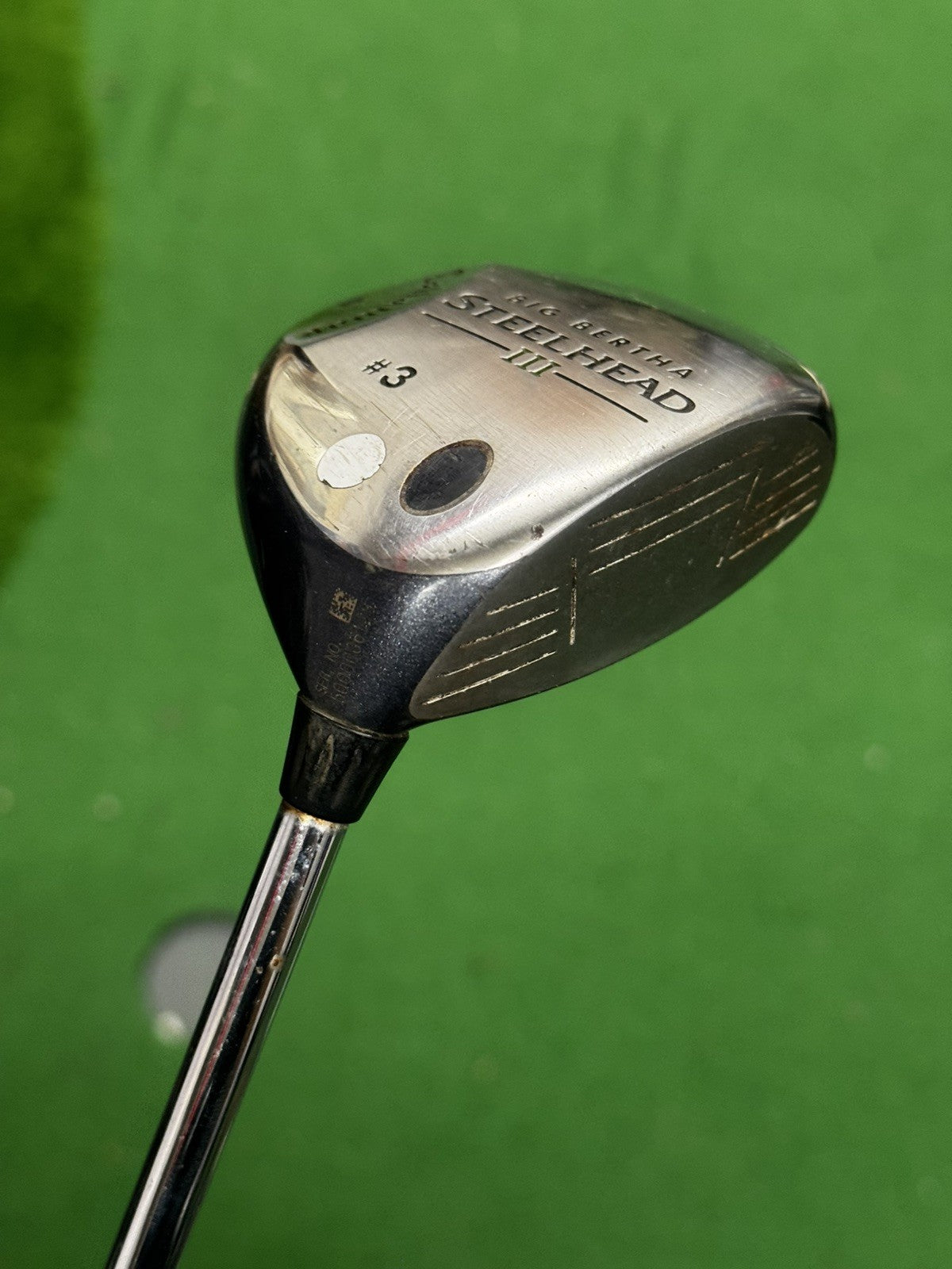 Callaway Big Bertha 111 3 Wood Steel Uniflex Shaft