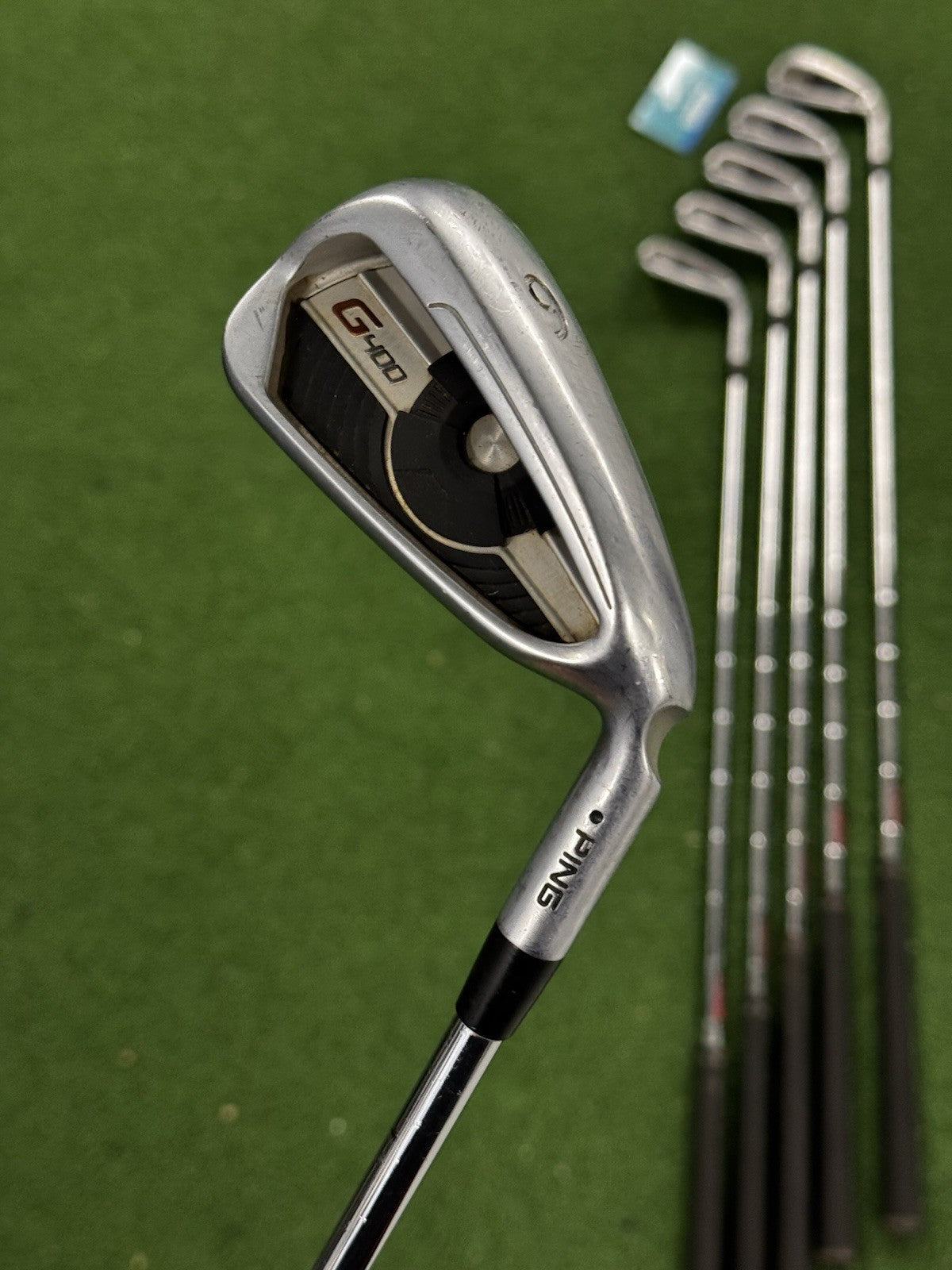 Ping G400 Iron Set 5-PW+UW+SW (NO 8 iron) Black Dot Regular Flex Shafts