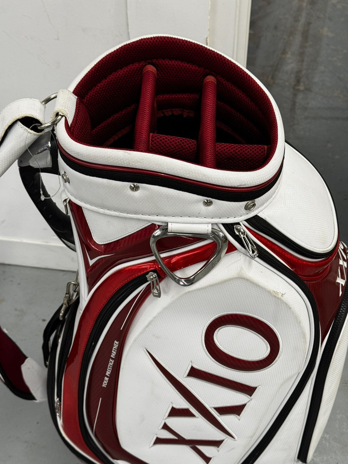 Srixon XXIO Tour Cart Golf Bag White/Red