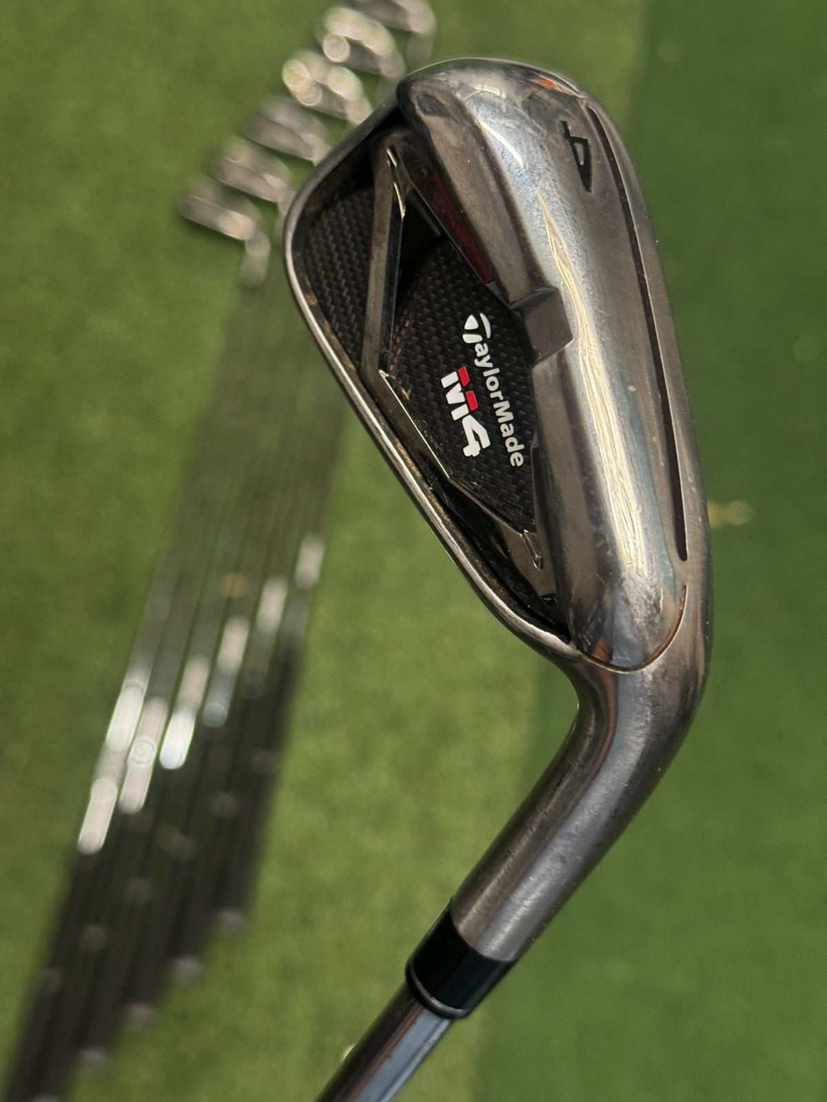 Taylormade M4 Iron Set 4-PW Regular Flex KBS Max 85 Shafts