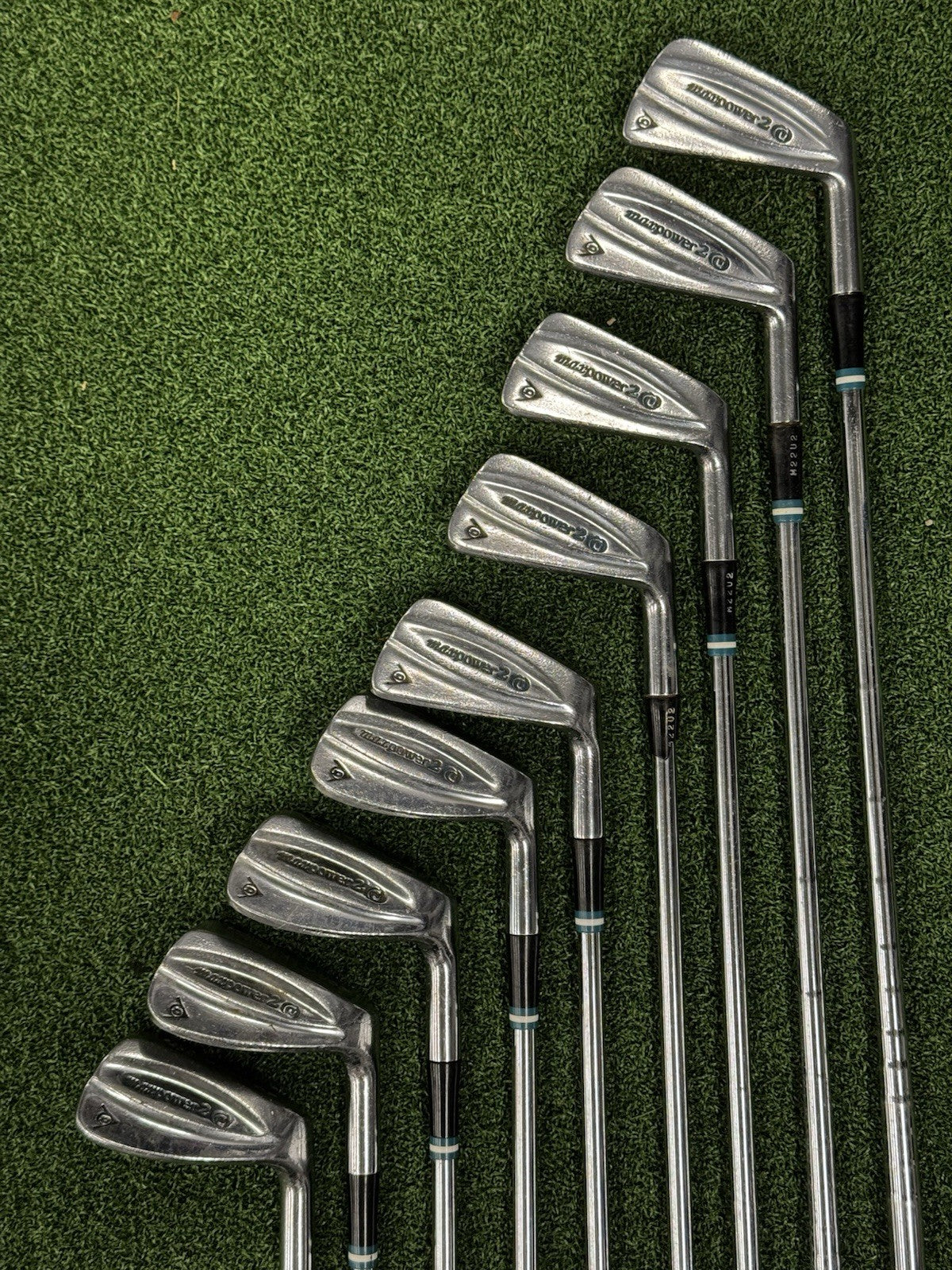Dunlop Maxpower 2 Iron Set 3-Sw Steel Shafts *Used*