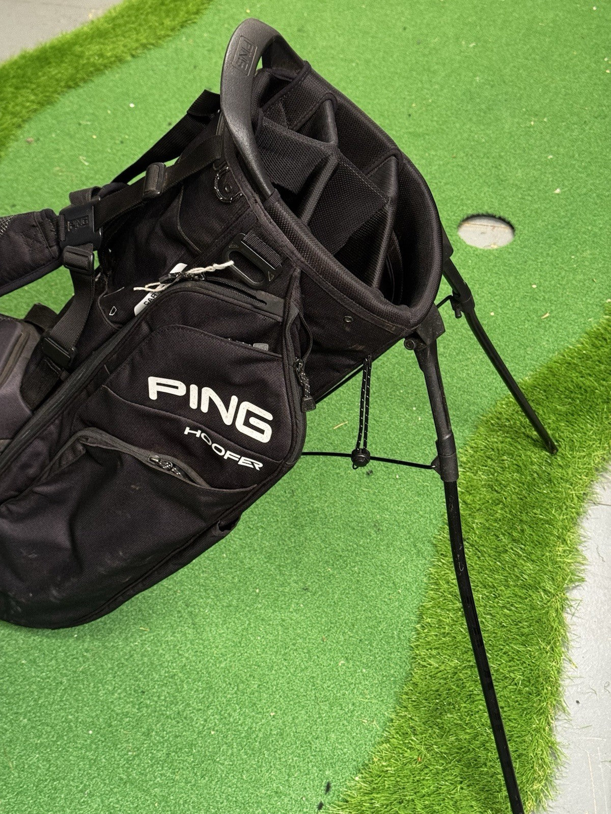 Ping Hoofer Golf Stand Bag Black