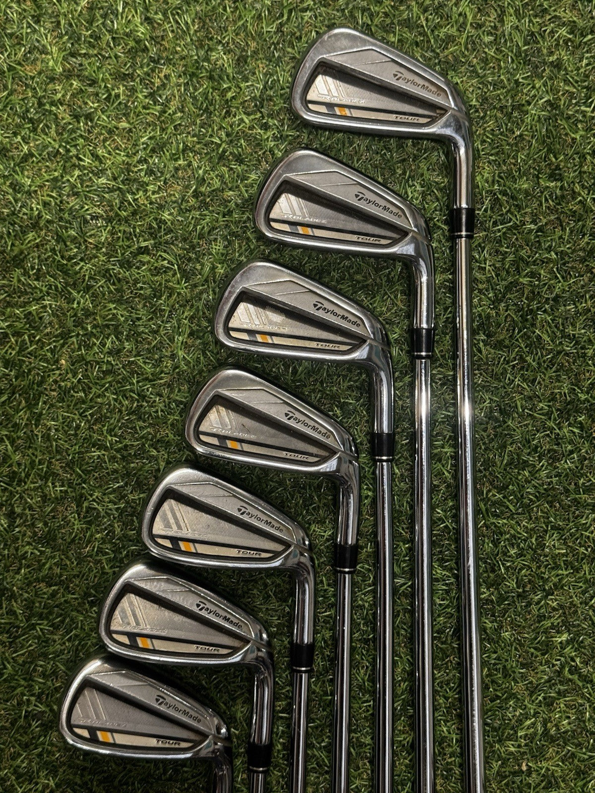 TaylorMade Rbladez Tour Iron Set 4-Pw Project X 6.5 Extra Stiff Steel Shafts