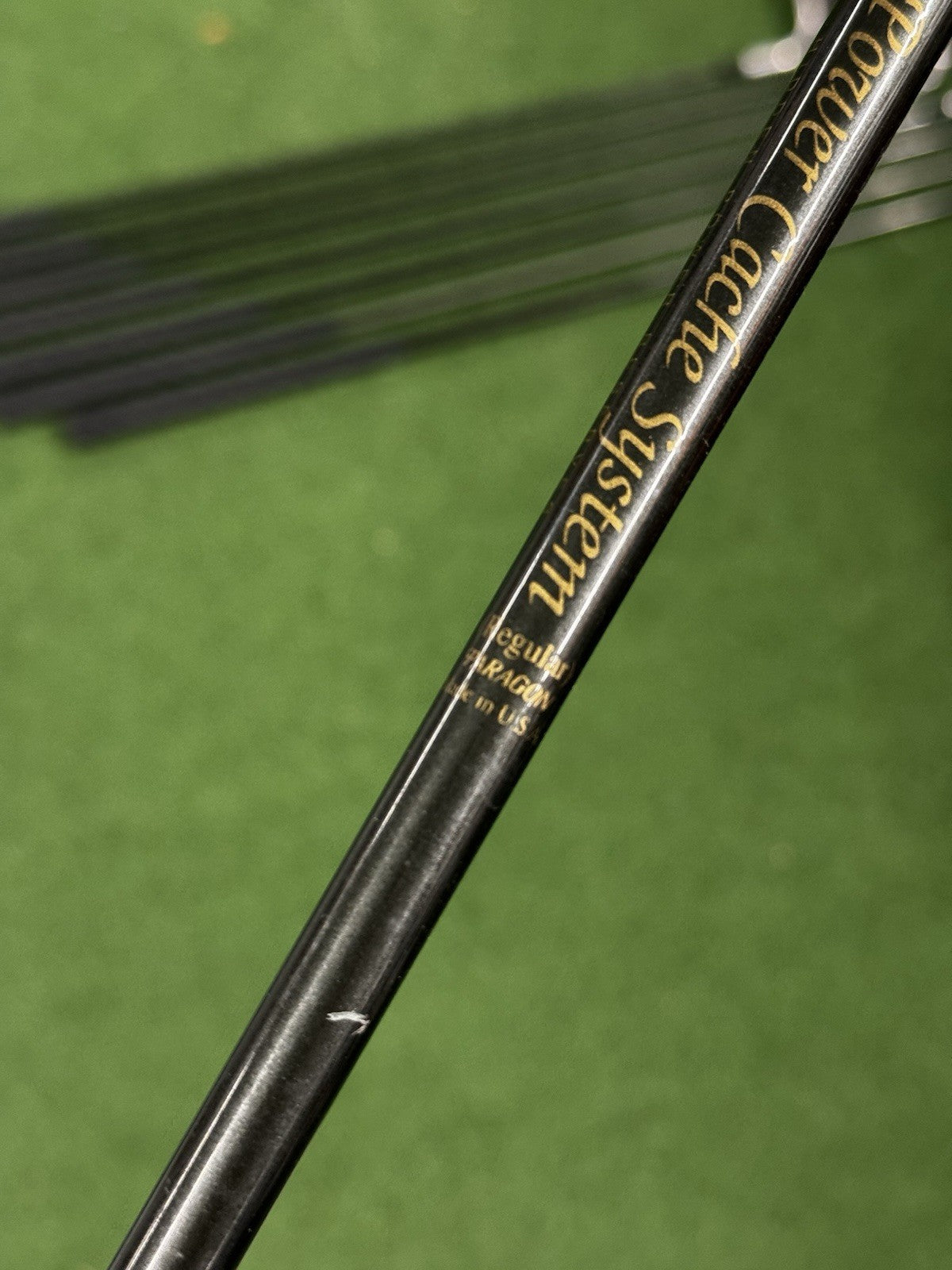 Mitsushiba Shadow Iron Set 3-SW (NO PW) Good Condition Graphite Shafts *Used*