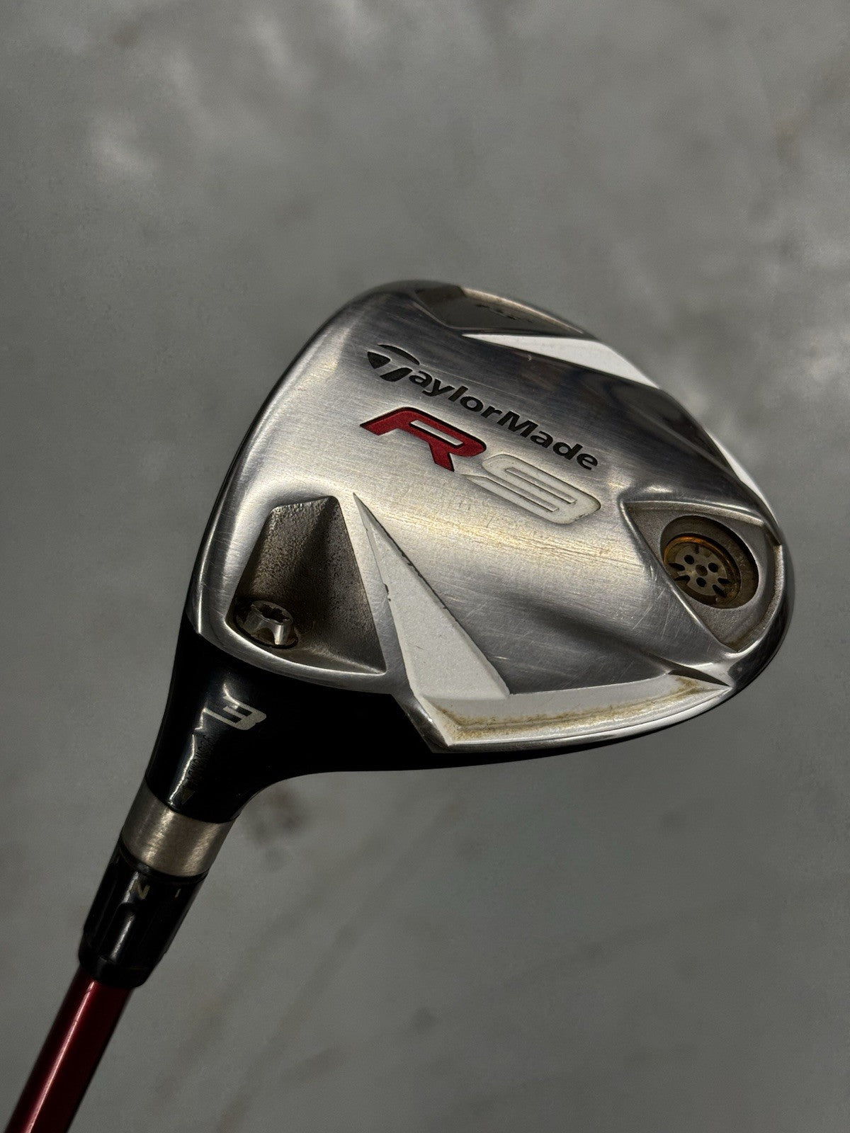 Left Hand Taylormade R9 3 Wood 15 Degrees Regular Flex