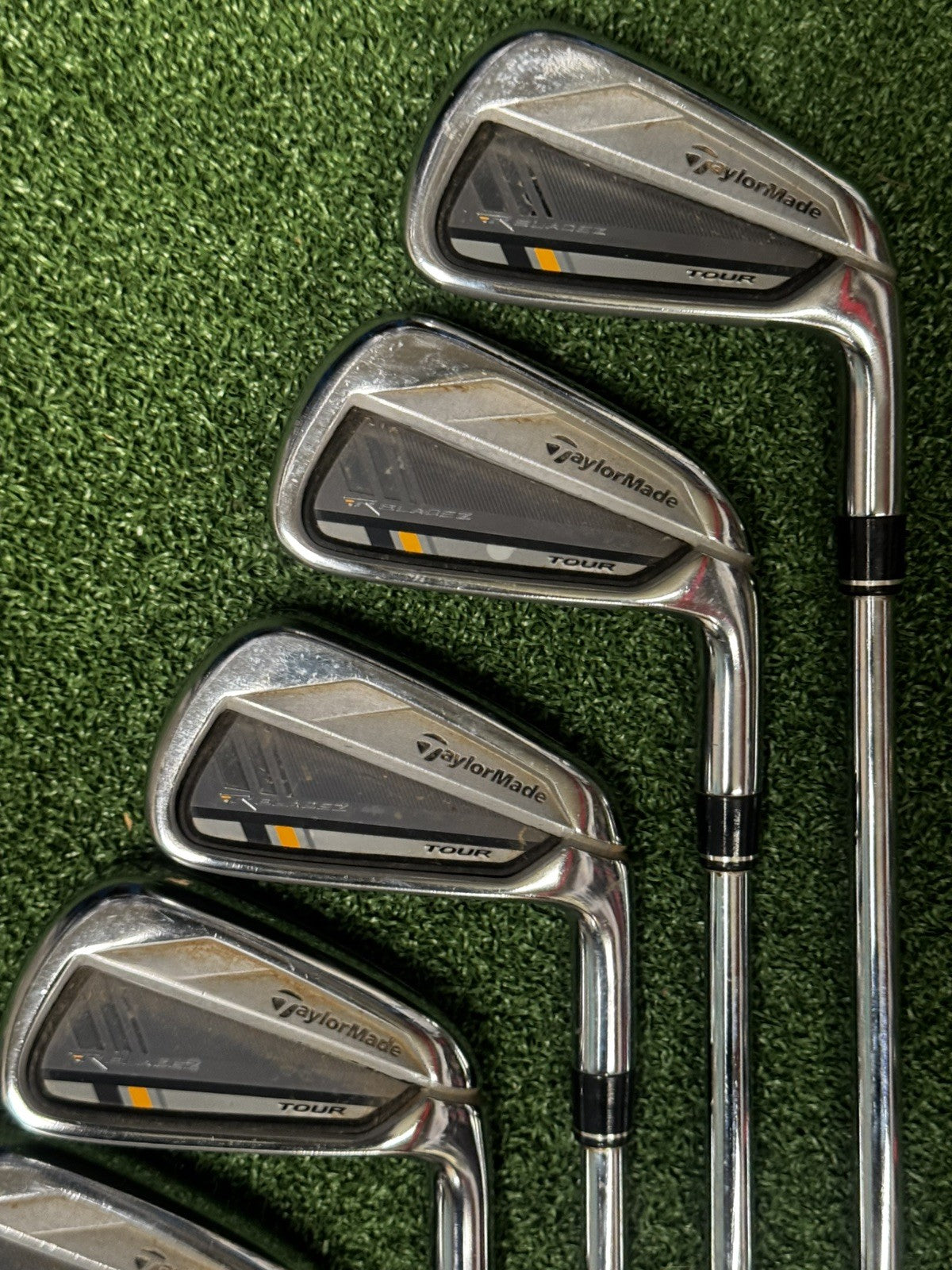 Taylormade RBladez Tour Iron Set 4-Pw KBS Tour Stiff Shafts 