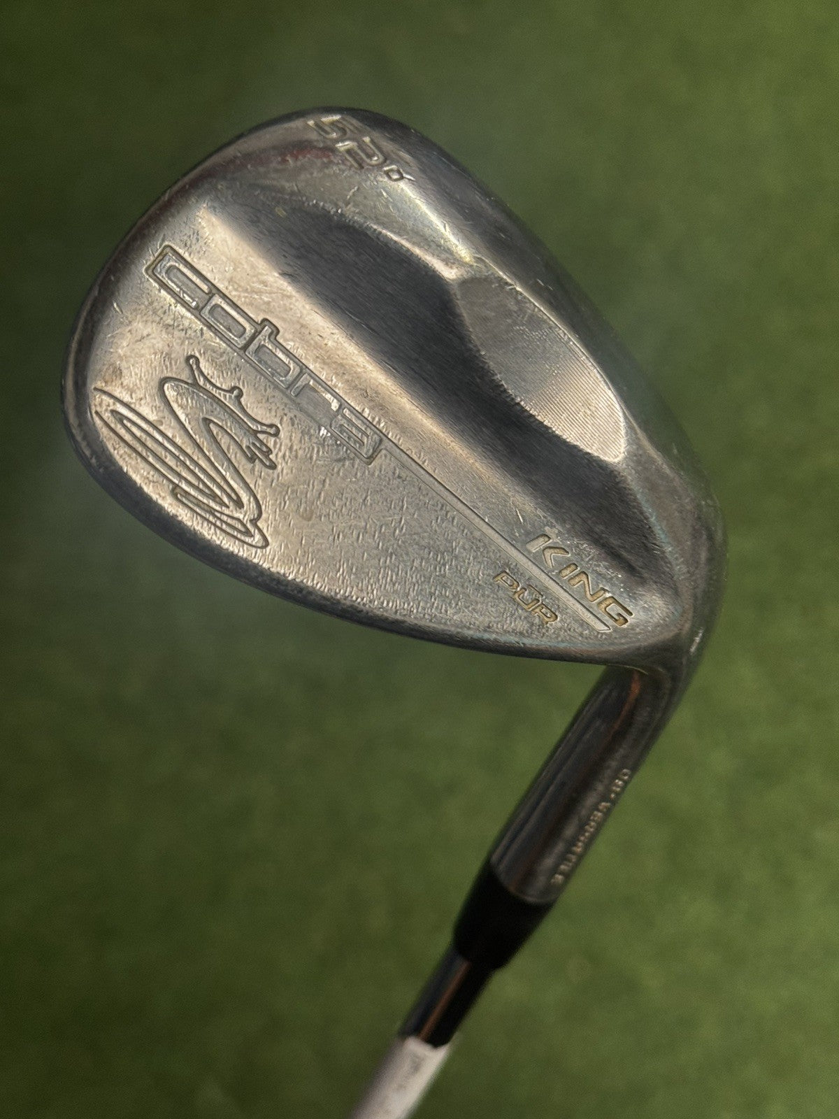 Cobra King Pur Gap Wedge 52 Degree Stiff Flex Steel Shaft