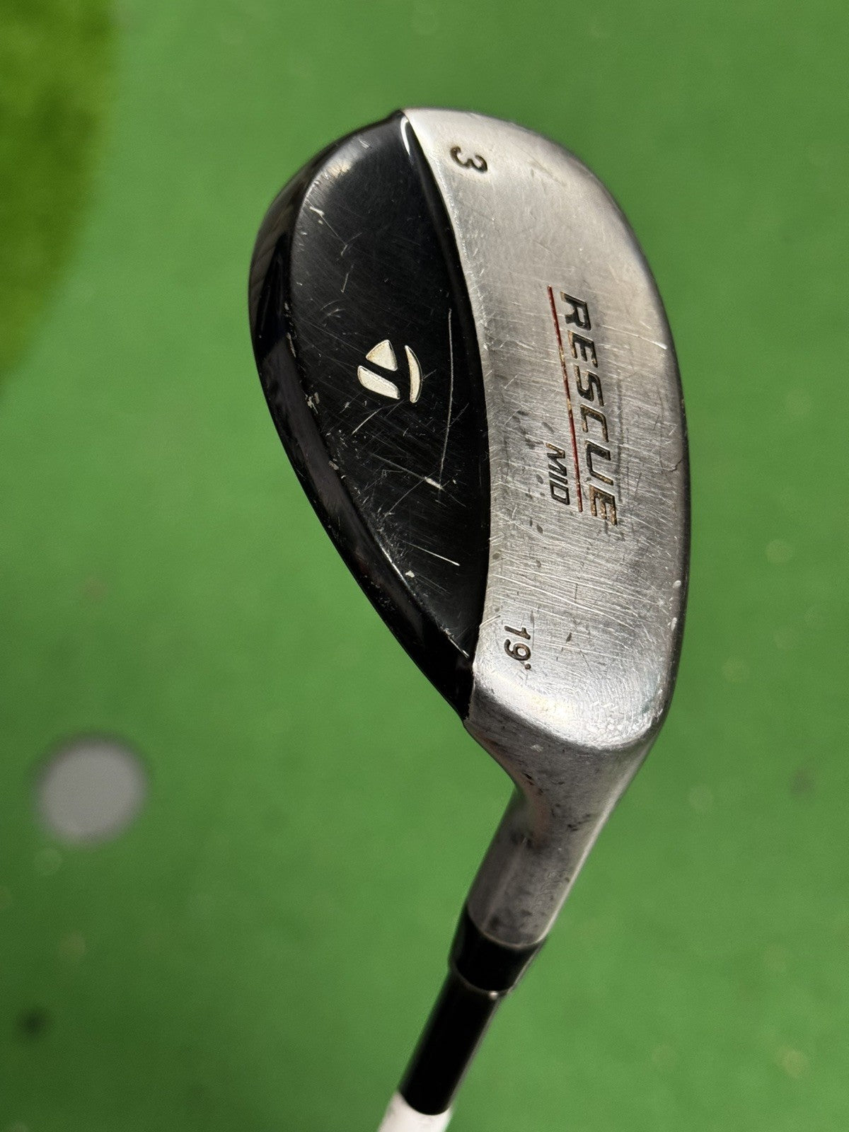Taylormade Rescue Mid 3 Hybrid 19 Degree Regular Flex Taylormade Shaft