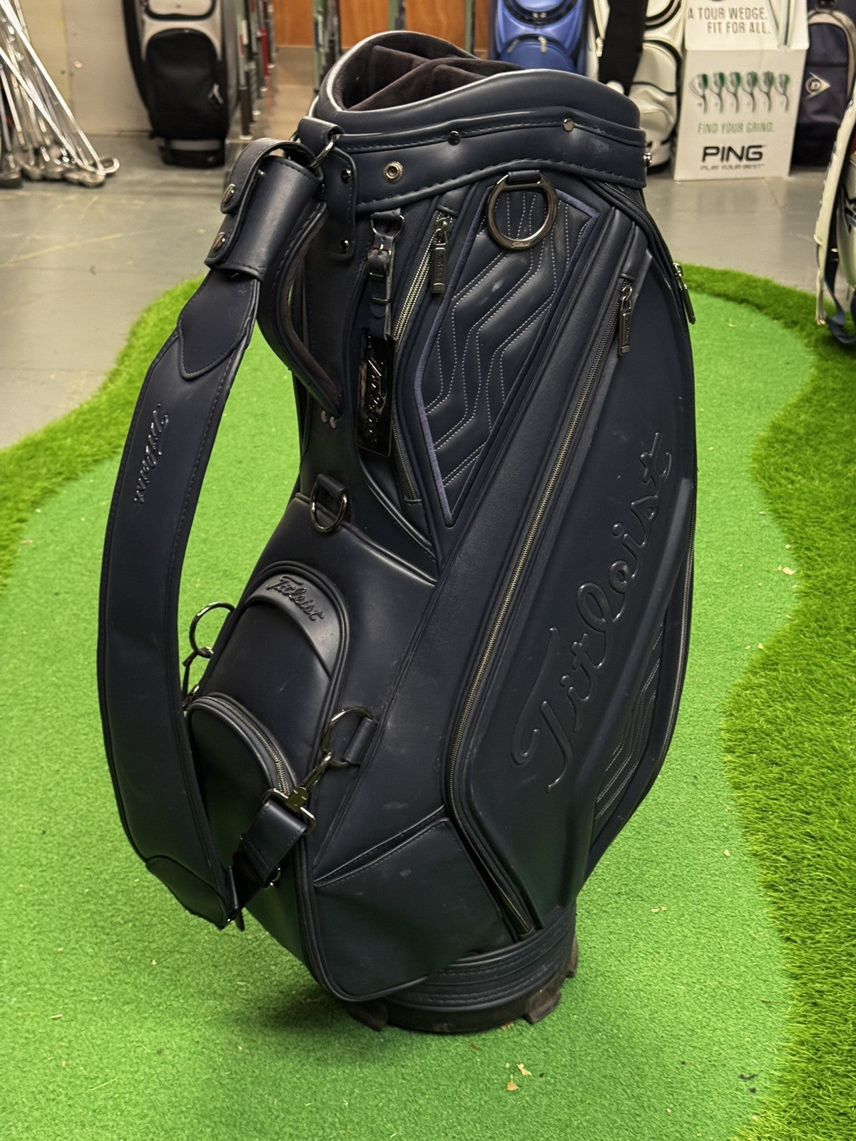 Titleist Albatross Tour Series Golf Bag Navy *RARE*