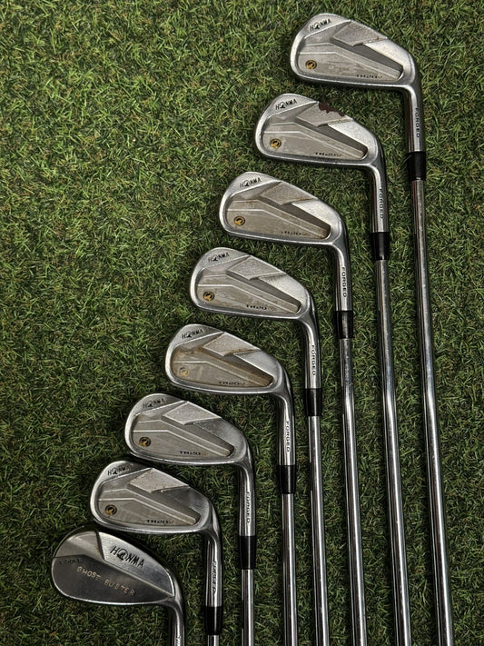 Honma TR20 V Iron Set 4-GW X Stiff Flex Project X 6.5 Steel Shafts