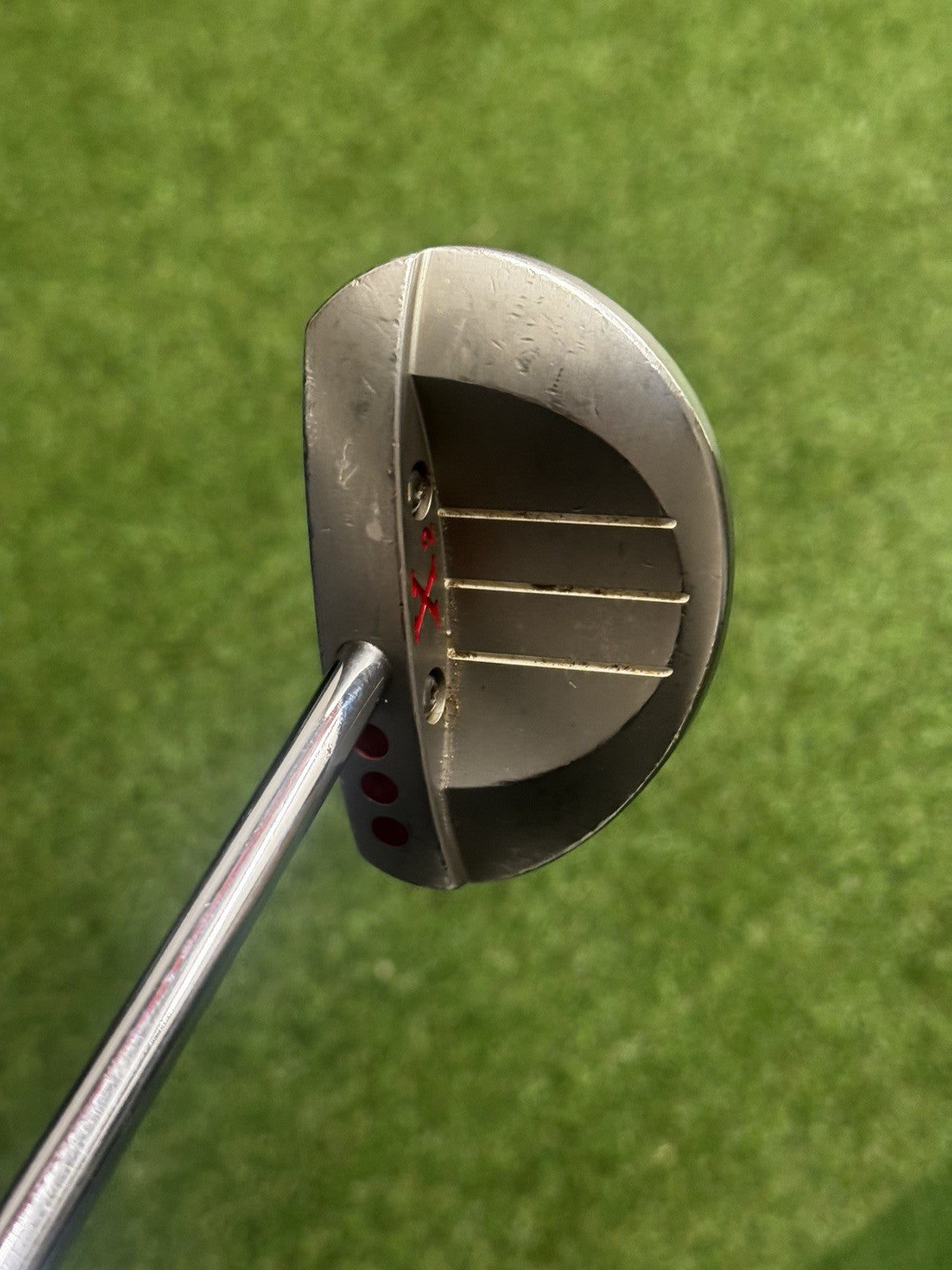 Scotty Cameron Putter Red X 34 inch + Headcover/Pitchfork