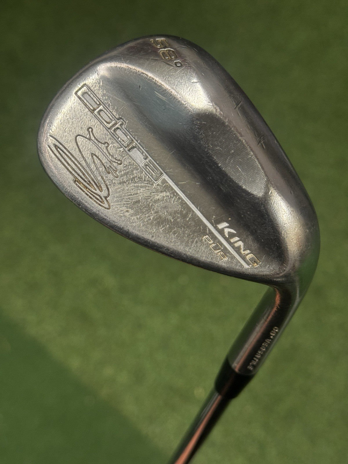Cobra King Pur Lob Wedge 58 Degree Stiff Flex Steel Shaft