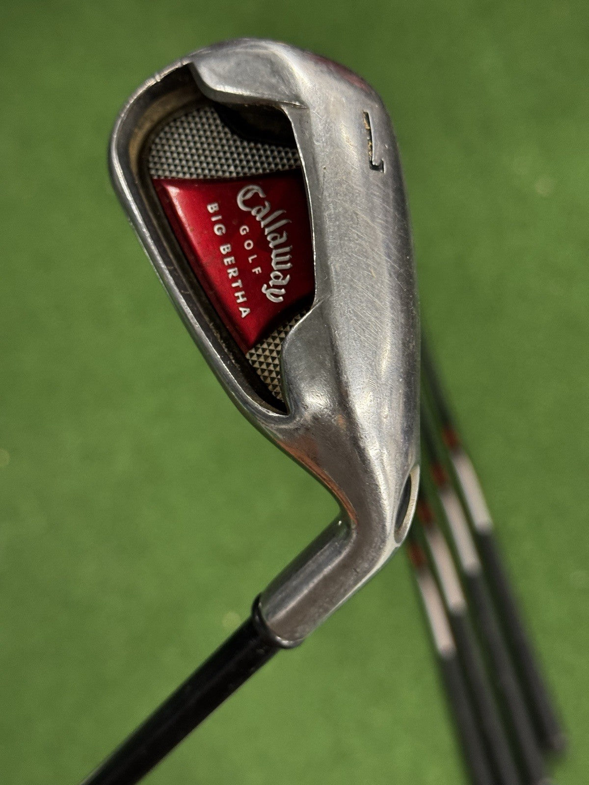 Callaway Big Bertha 2008 Iron Set 4-Sw Regular Graphite Shafts *Used*