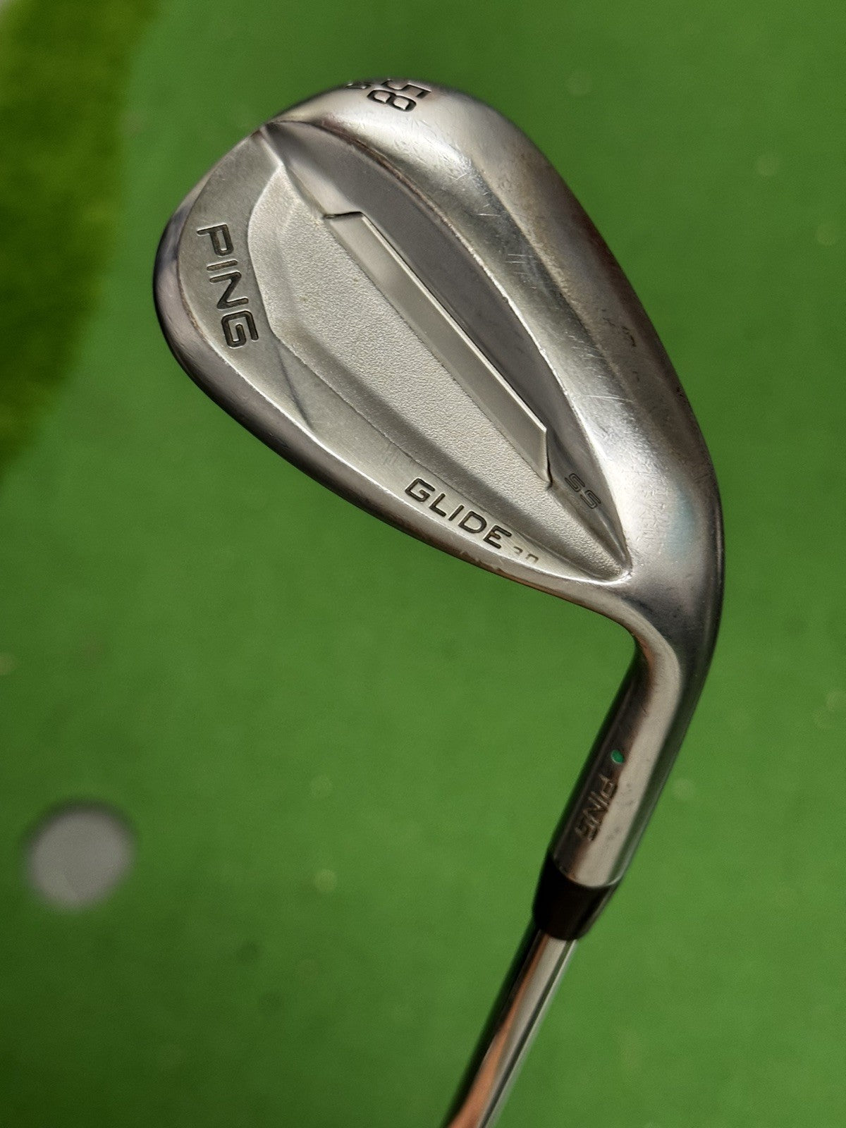 Ping Glide 3.0 Lob Wedge 58 Degree Green Dot Wedge Flex Shaft