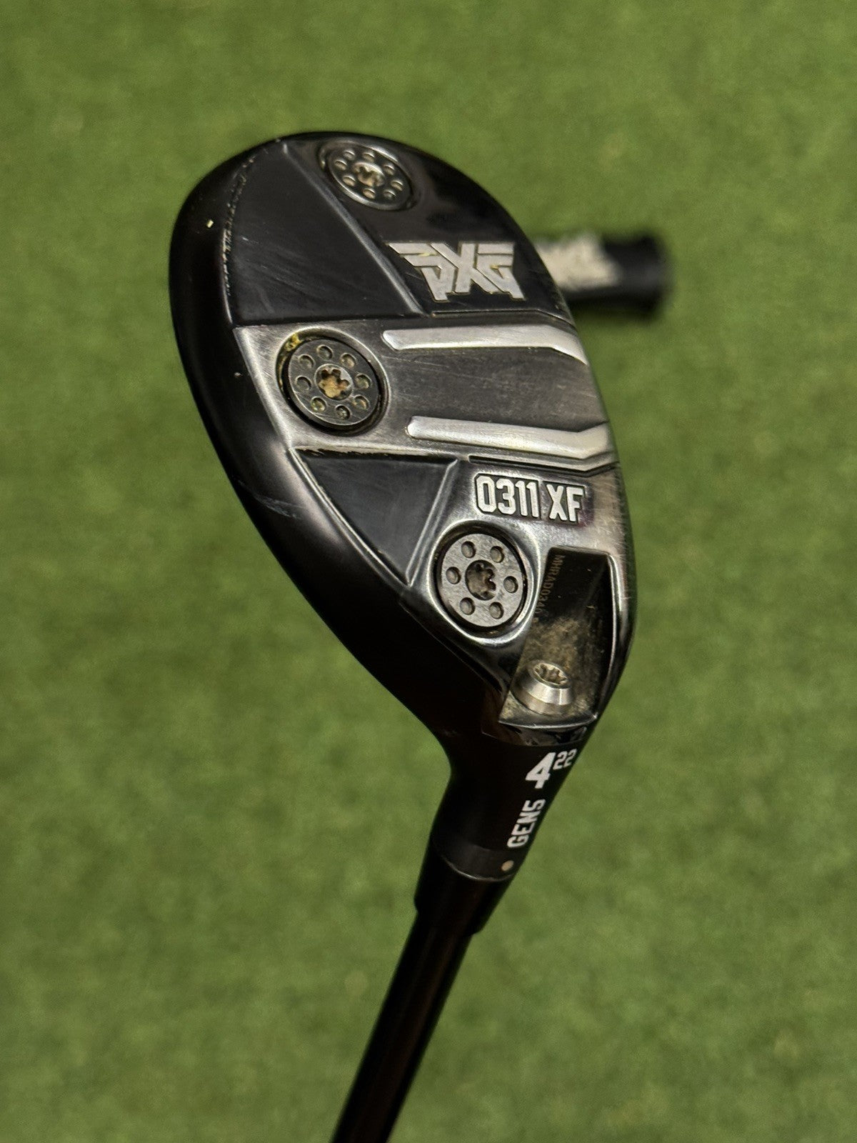 PXG 0311 XF Gen5 4 Hybrid 22 Degree Regular Flex Tensei AV Blue Shaft