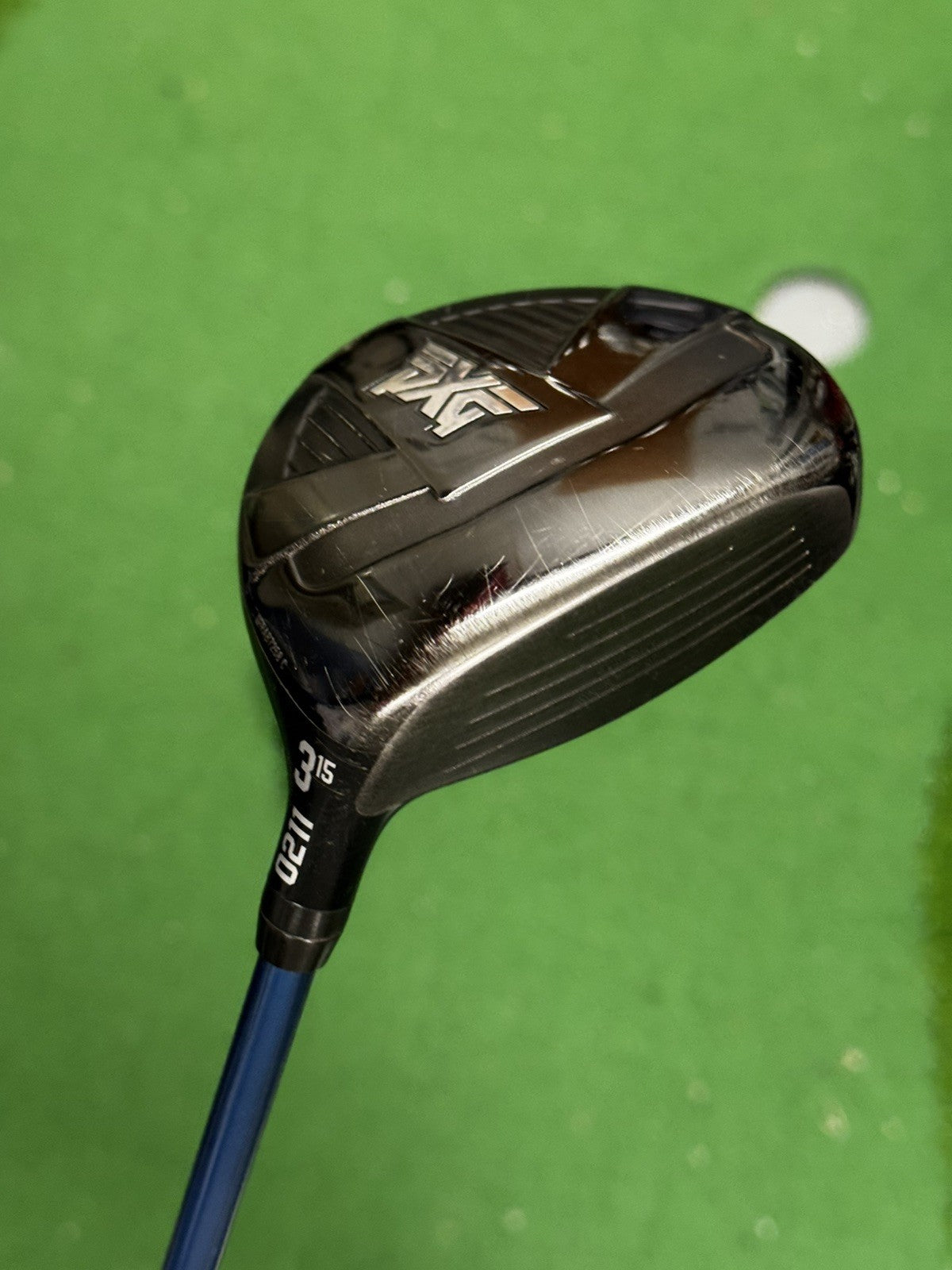 PXG 0211 2022 3 Wood 15 Degree Regular Flex Riptide Shaft