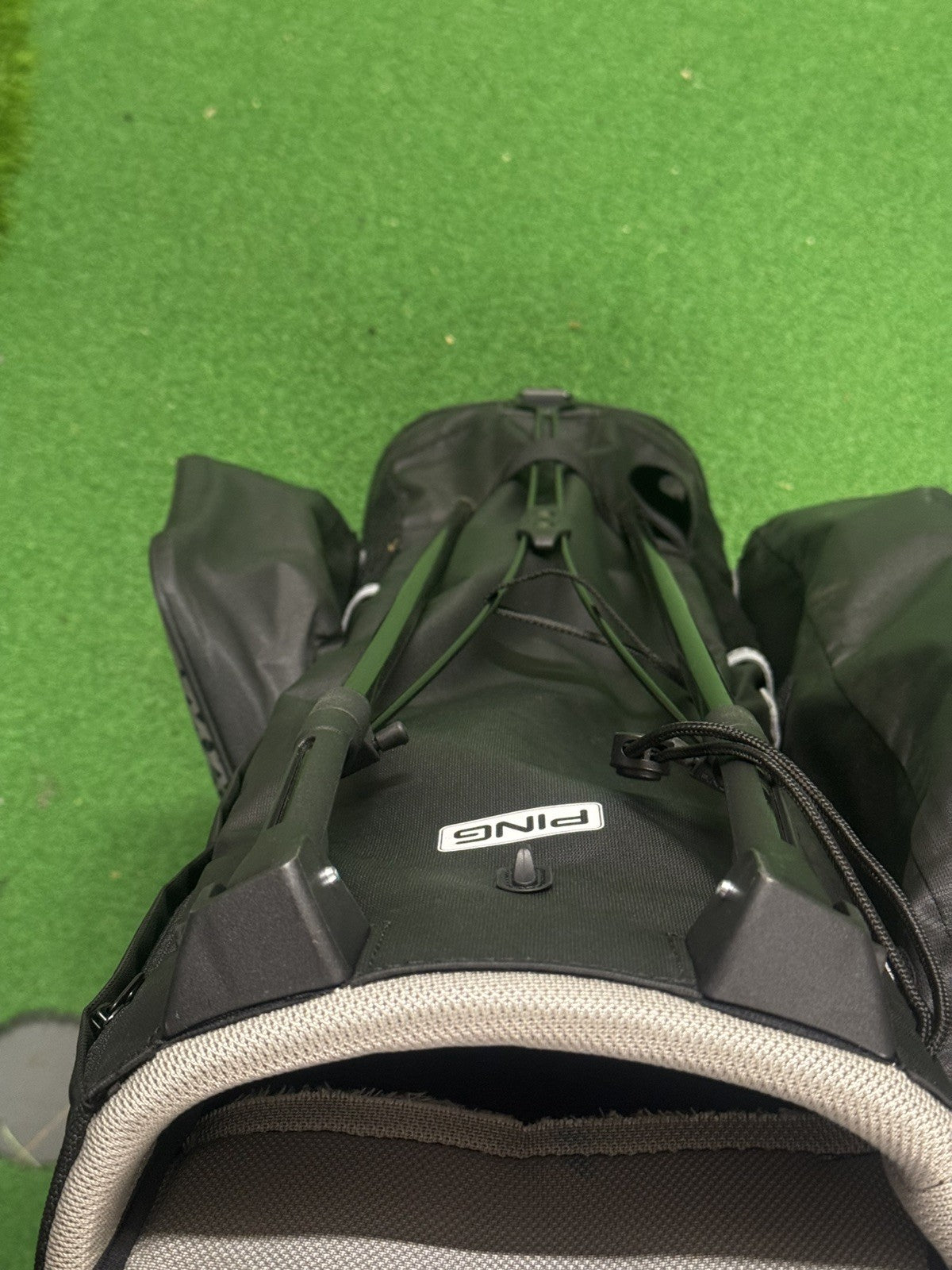 Ping Hoofer Monsoon Waterproof Stand Bag Black/Grey
