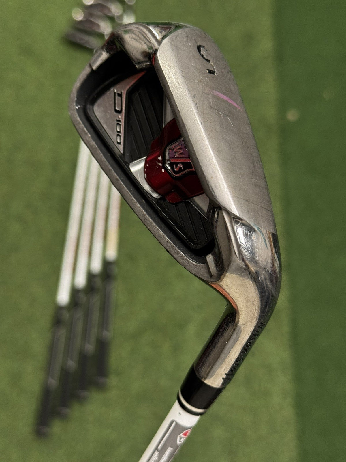 Wilson D100 Iron Set 5/6/8/9/SW Graphite Matrix Regular Flex Shafts