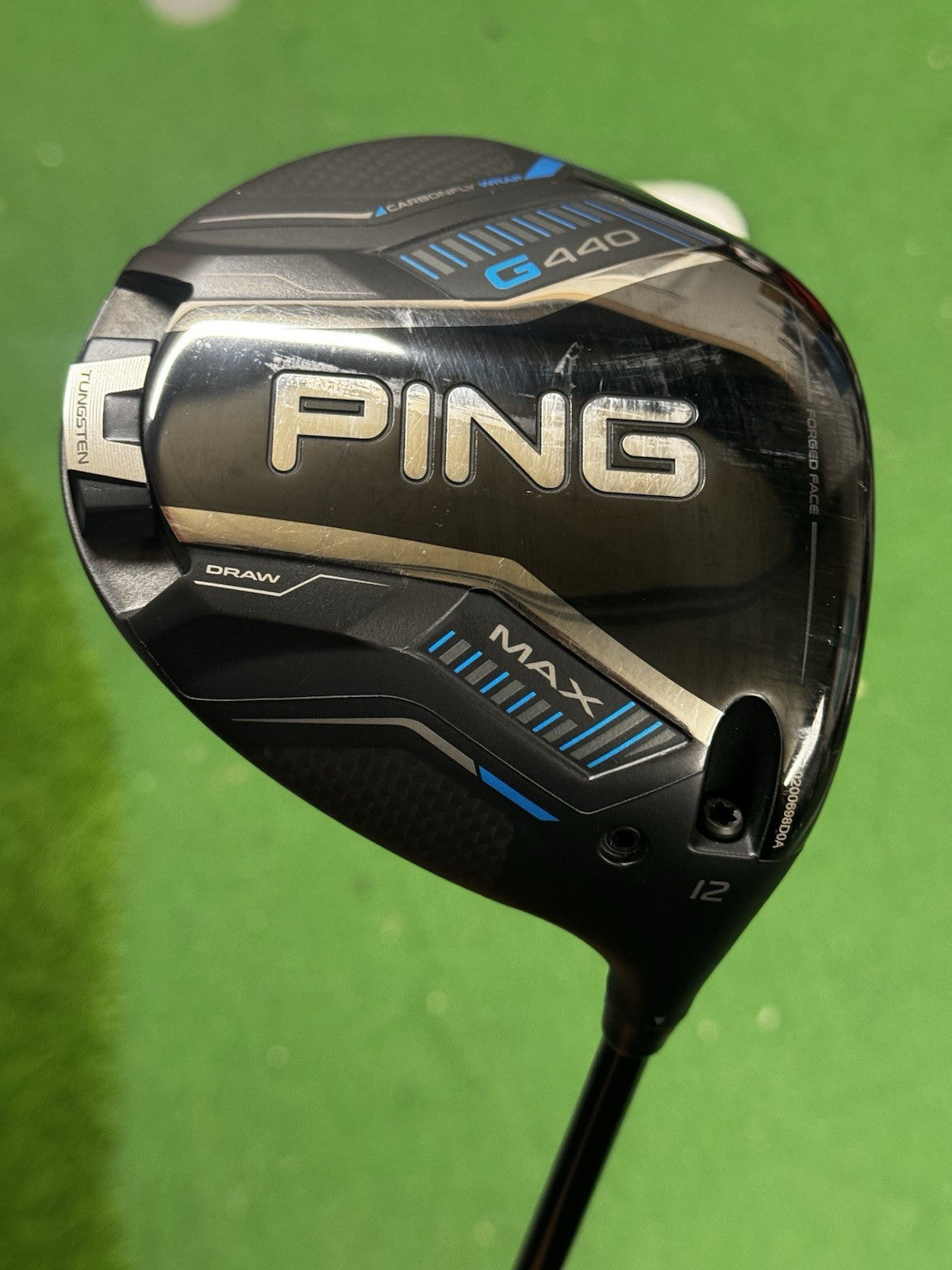 Ping G440 Max Driver 12 Degree X Stiff Flex Tour Spec Kali Mini Driver Shaft