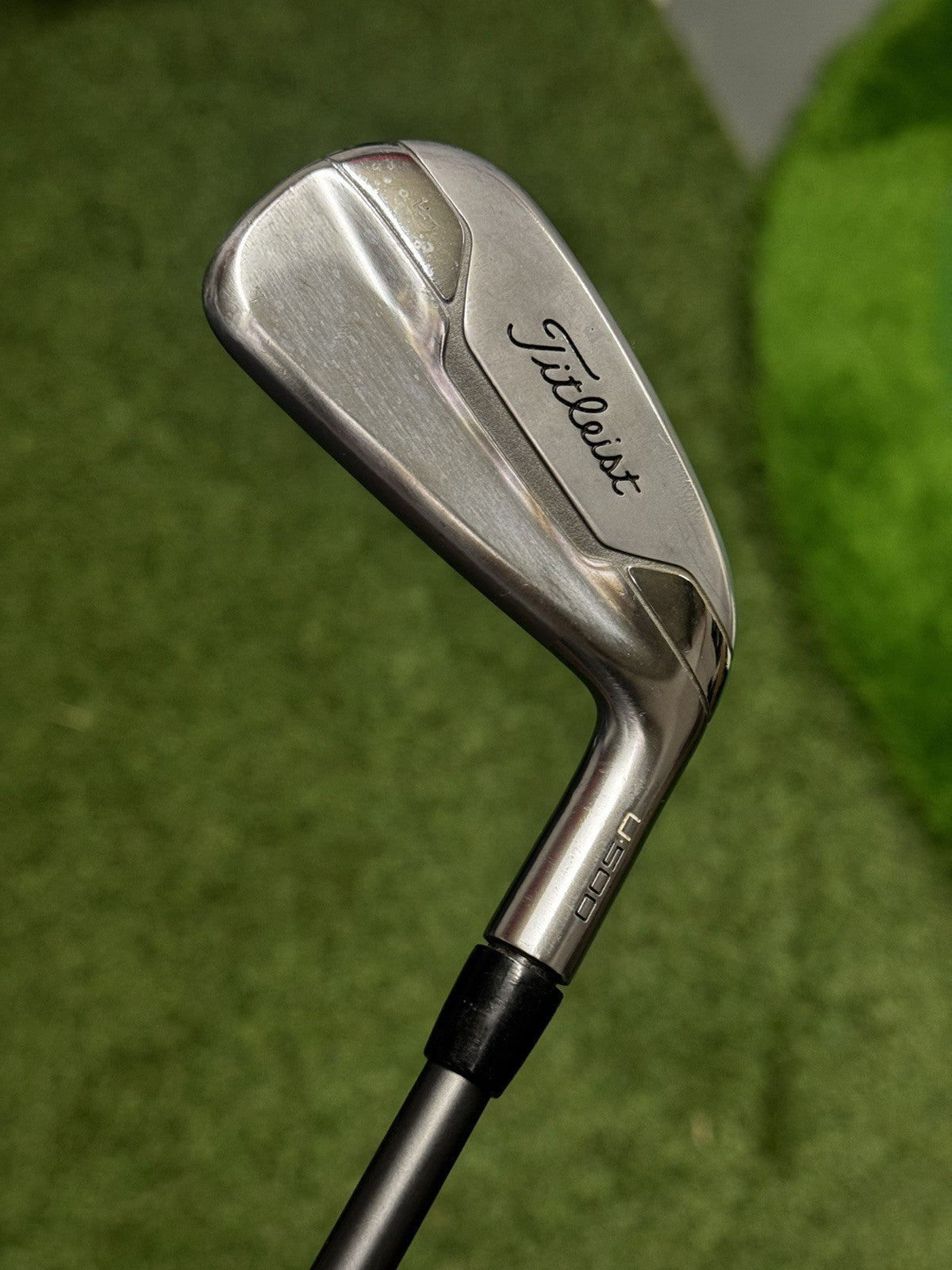 Titleist U500 #4 Iron 23 Degree Stiff Flex HZRDUS Smoke Black 90 Shaft