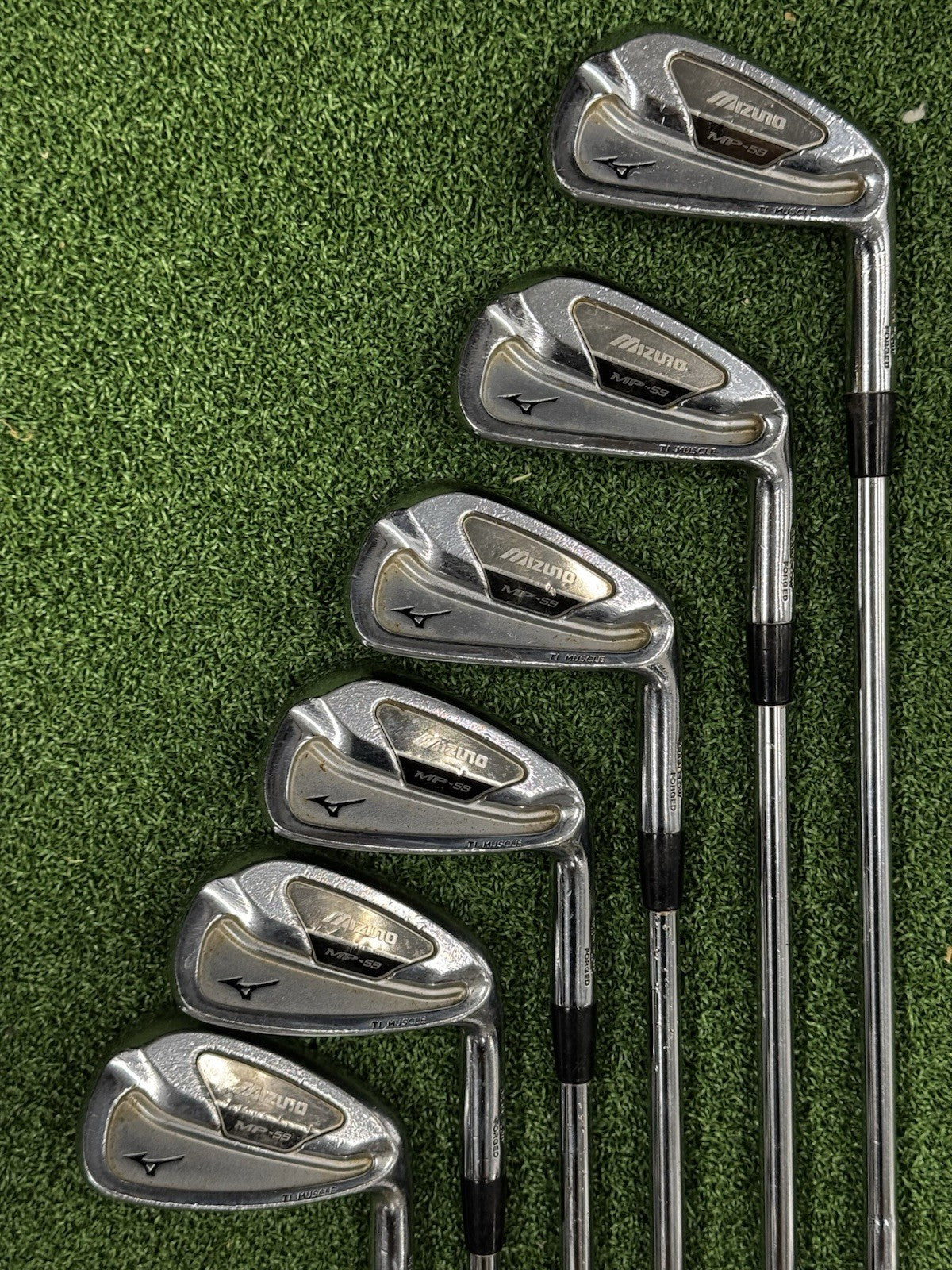 Mizuno MP-59 Iron Set 5-PW Regular Flex R300 Shafts