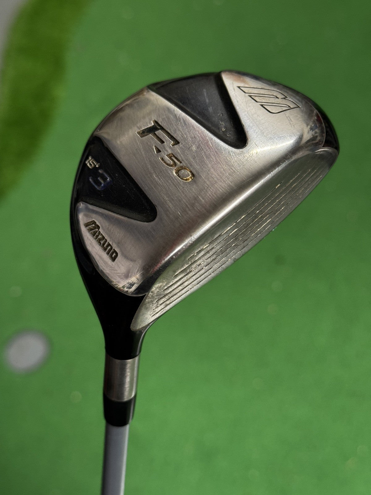 Mizuno F-50 3 Wood 15 Degree Lite Flex Mizuno Exsar FS2 Shaft
