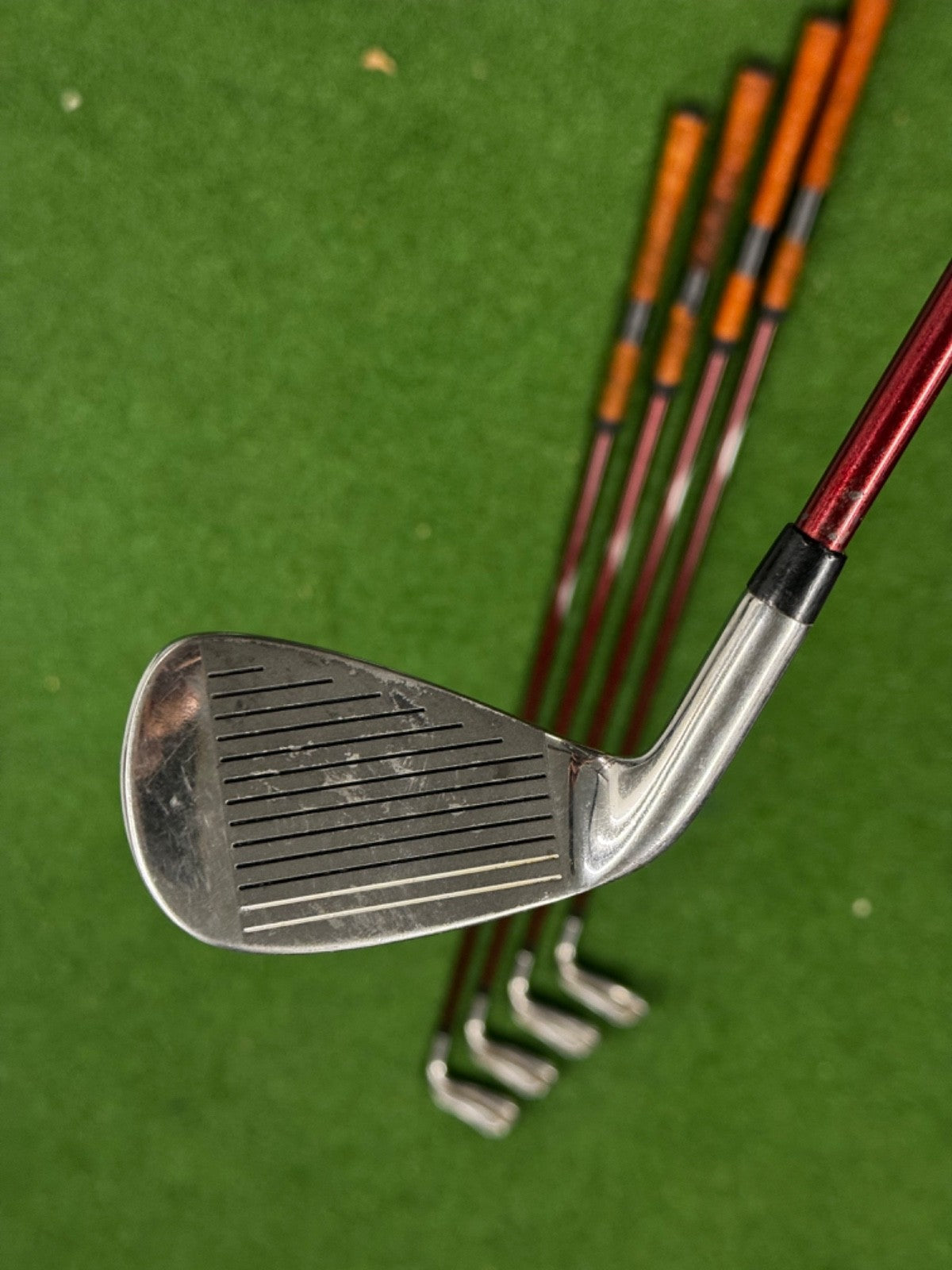 Wilson Iron Set Pro Staff 6-Pw Graphite Regular Shaft *used*