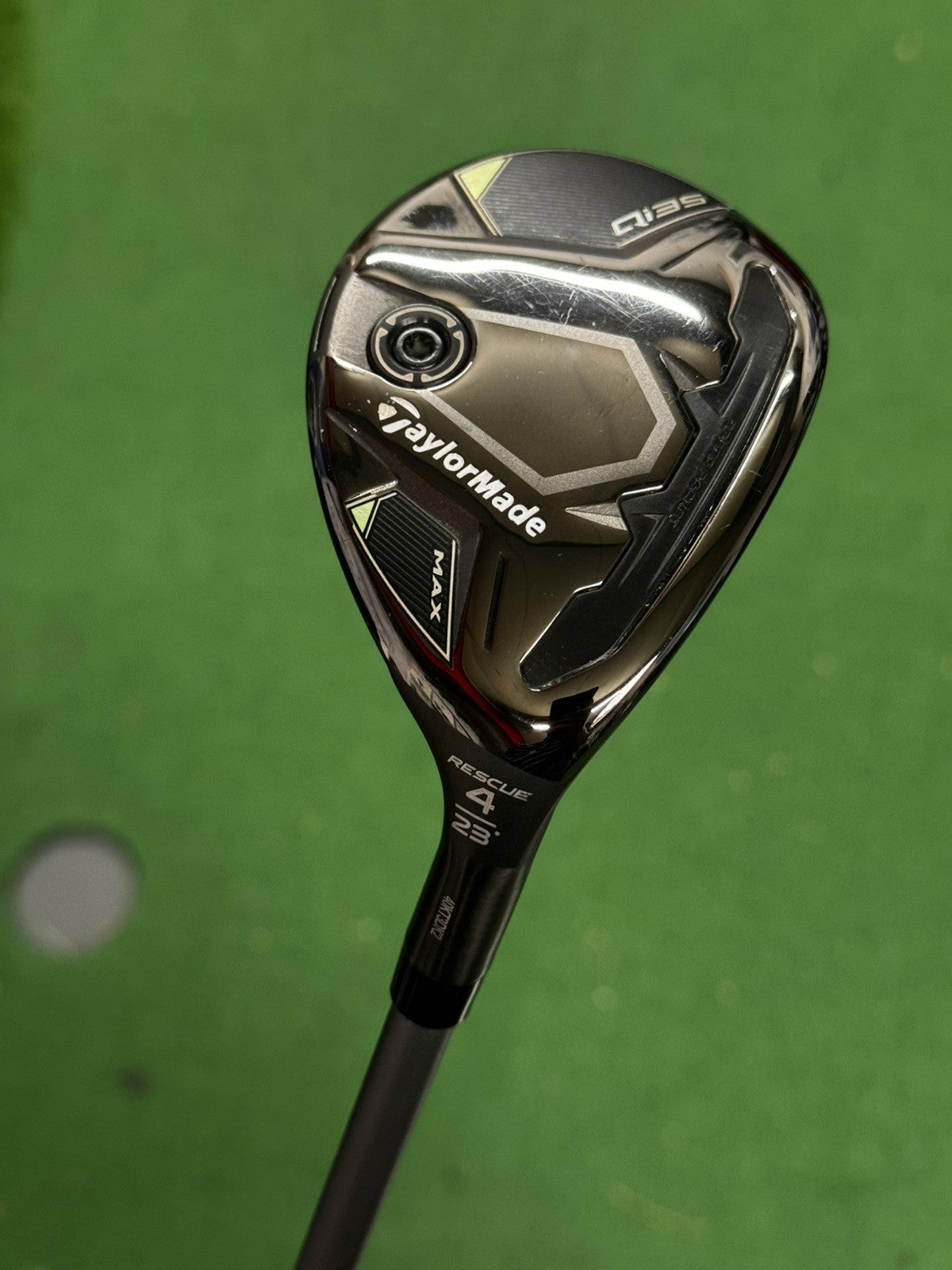 Taylormade Qi35 Max 4 Hybrid 23 Degree Regular Flex  Shaft -0.5 Inch