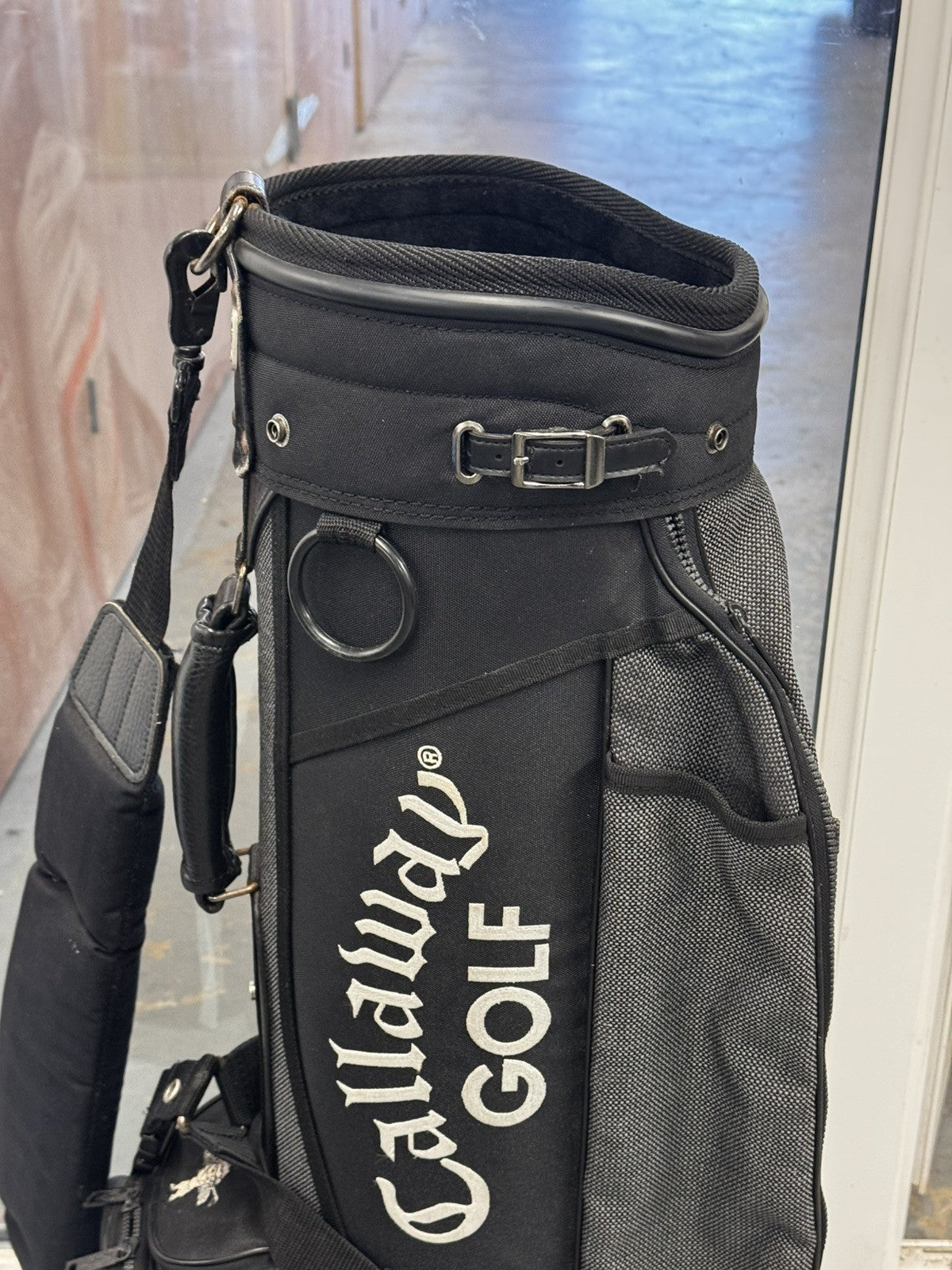 Callaway Retro 6 Way Cart Bag Black