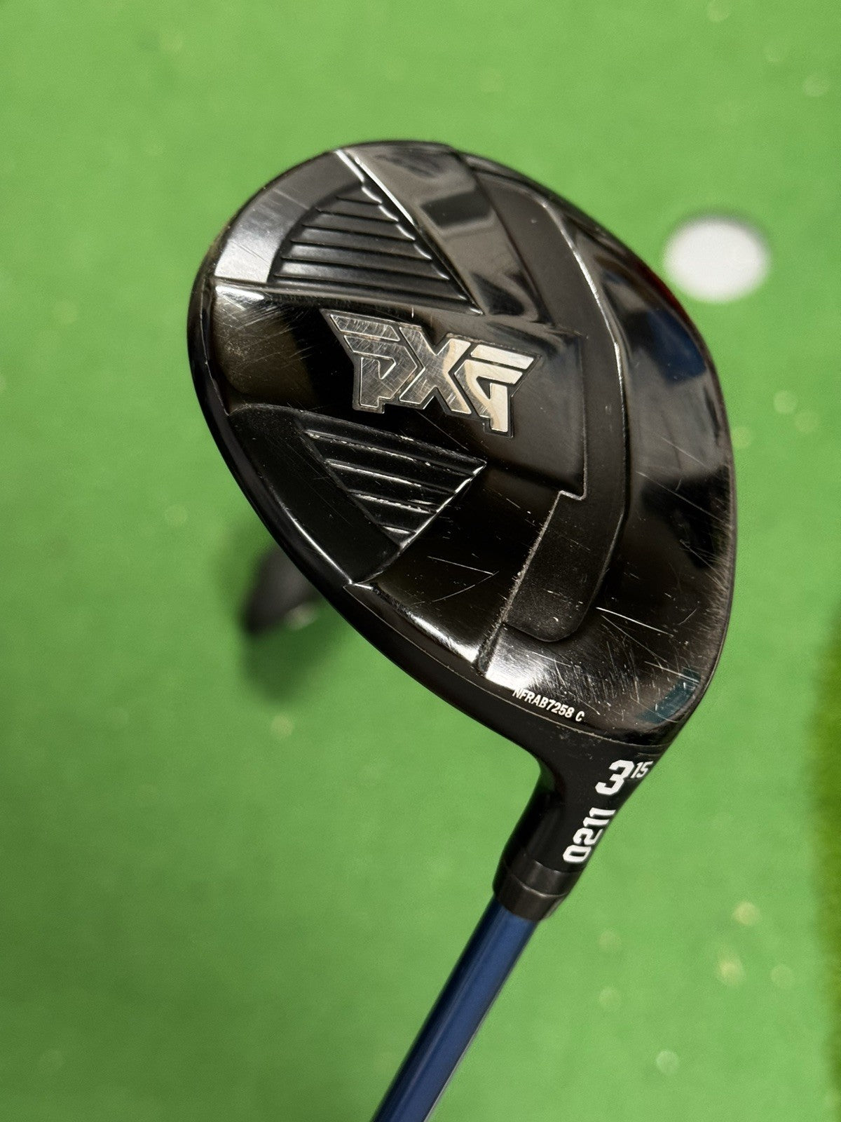 PXG 0211 2022 3 Wood 15 Degree Regular Flex Riptide Shaft