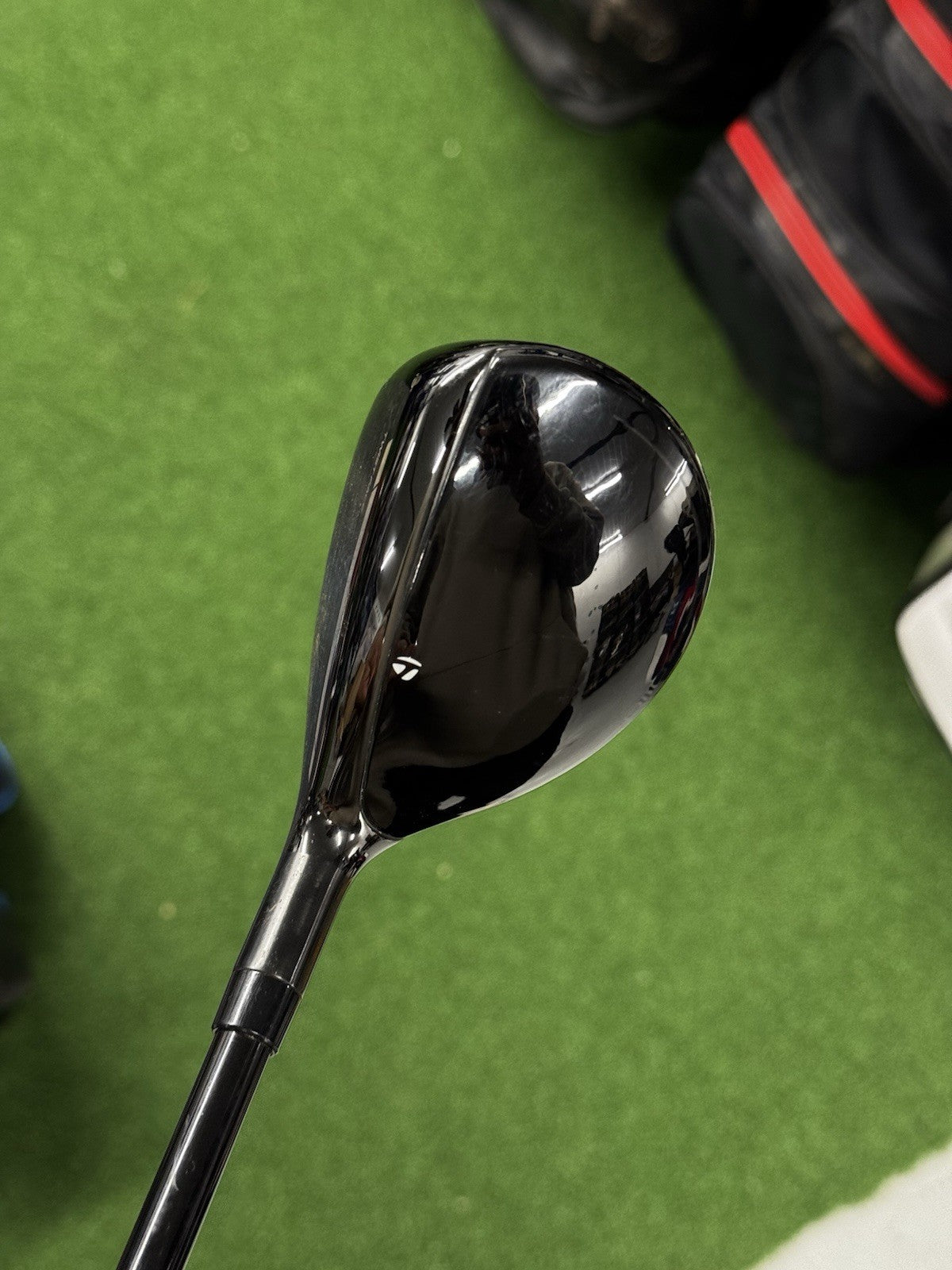 Taylormade Qi10 #4 Hybrid 22 Degree Stiff Flex Fujikura Ventus TR Blue 7 Shaft