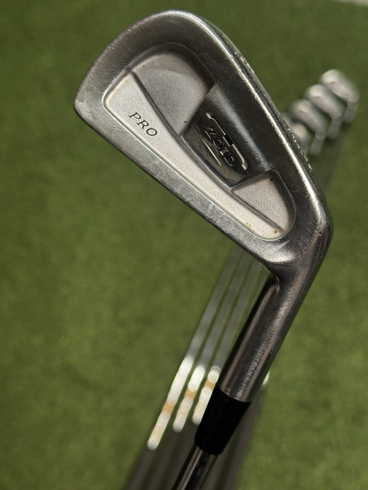 Mizuno T-Zoid Pro Iron Set 5-SW Regular Flex Dynamic Gold Steel Shafts
