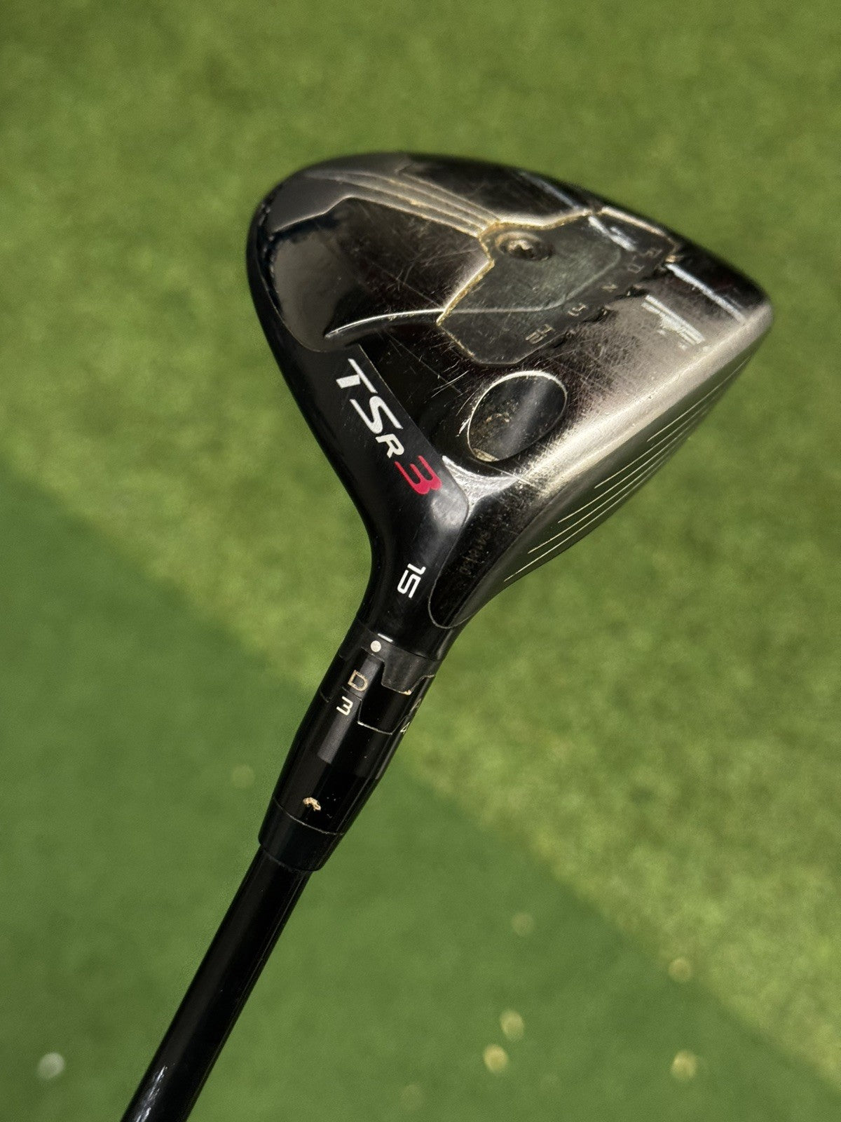 Titleist TSR3 3 Wood 15 Degree X Stiff Flex HZRDUS Shaft