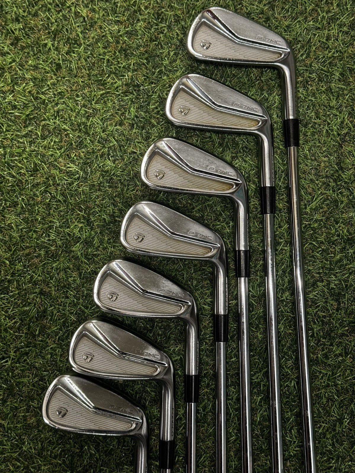 Taylormade P7MC Iron Set 4-PW Stiff Flex KBS Tour 120 Shafts