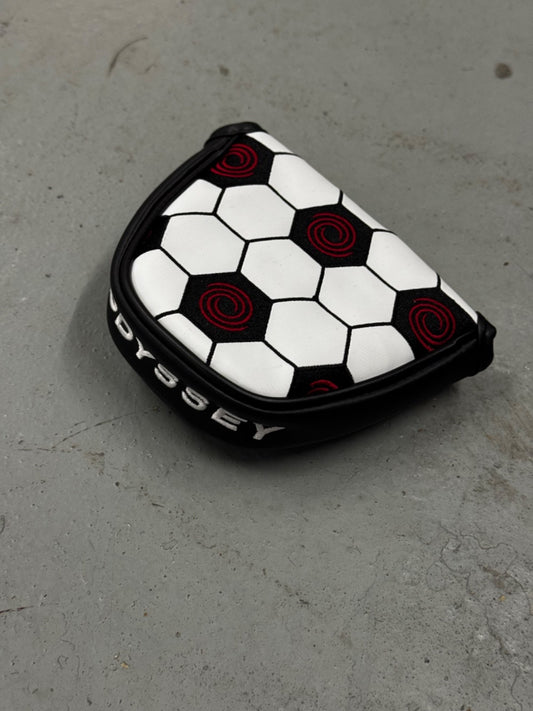Odyssey Mallet Putter Headcover Black/White/Swirls *New*