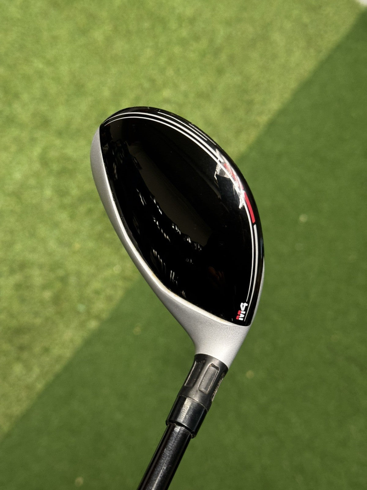 Taylormade M4 3 Hybrid 19 Degree Stiff Flex Atmos Red 7 Shaft