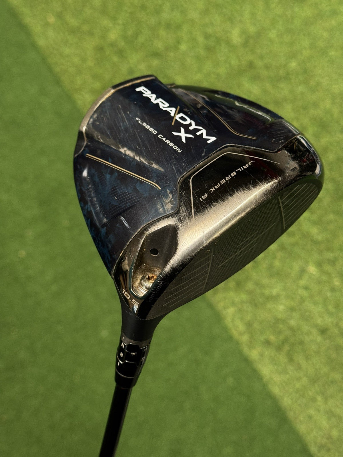 Callaway Paradym X 10.5 Degree Driver Stiff HZRDUS 6.0 Shaft