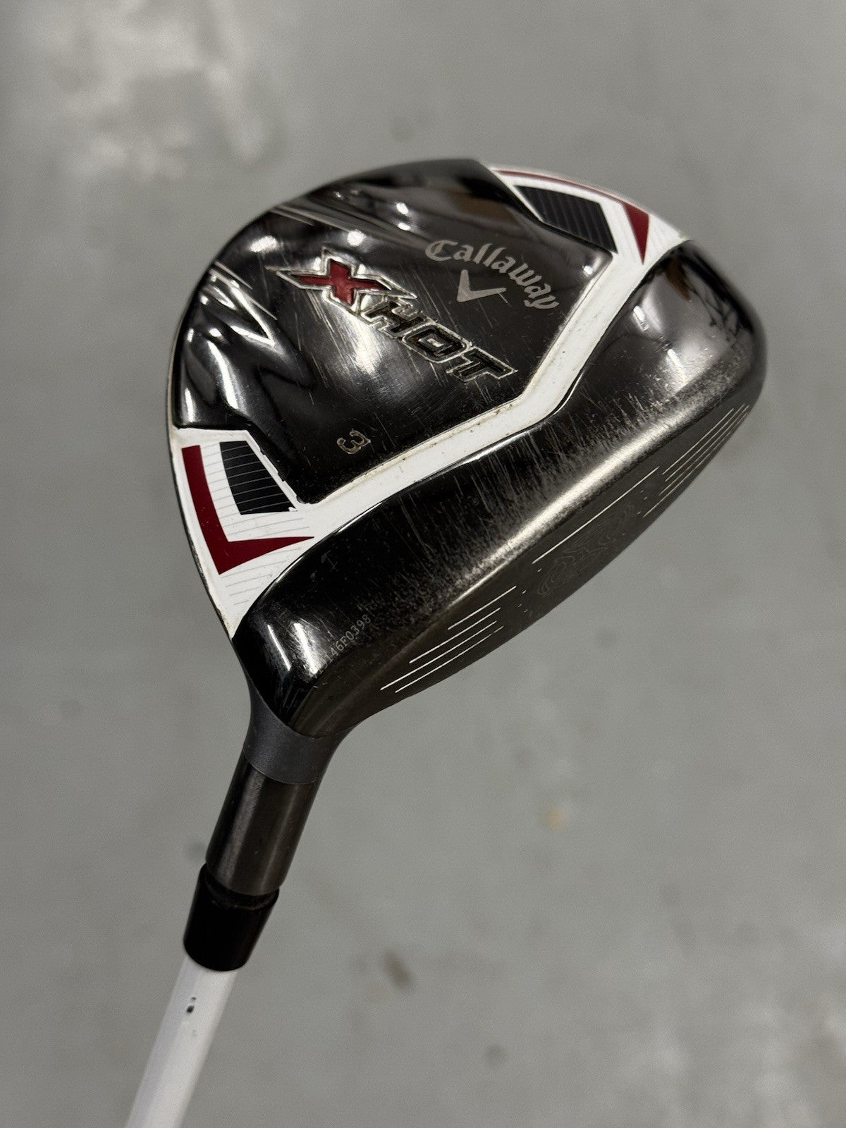 Callaway X Hot Pro #3 Wood 15 Degree Regular Flex Project X PXv Shaft