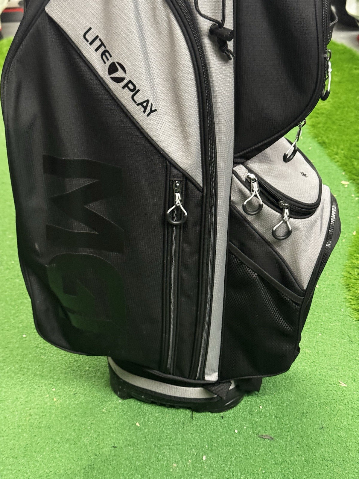MGI Golf Lite Play Cart Bag Grey/Black